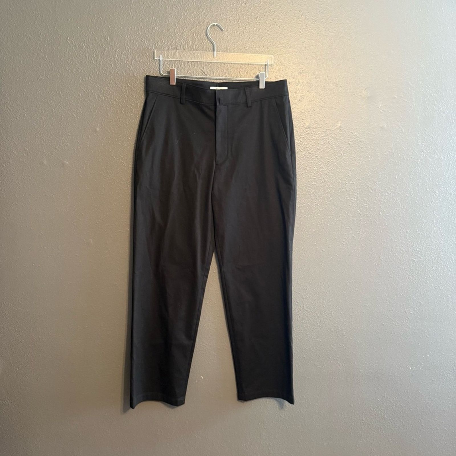 Theory Theory Project Mp401. Twill Relaxed Straight Fit Pants NWT Size US 34 / EU 50 - 4 Thumbnail