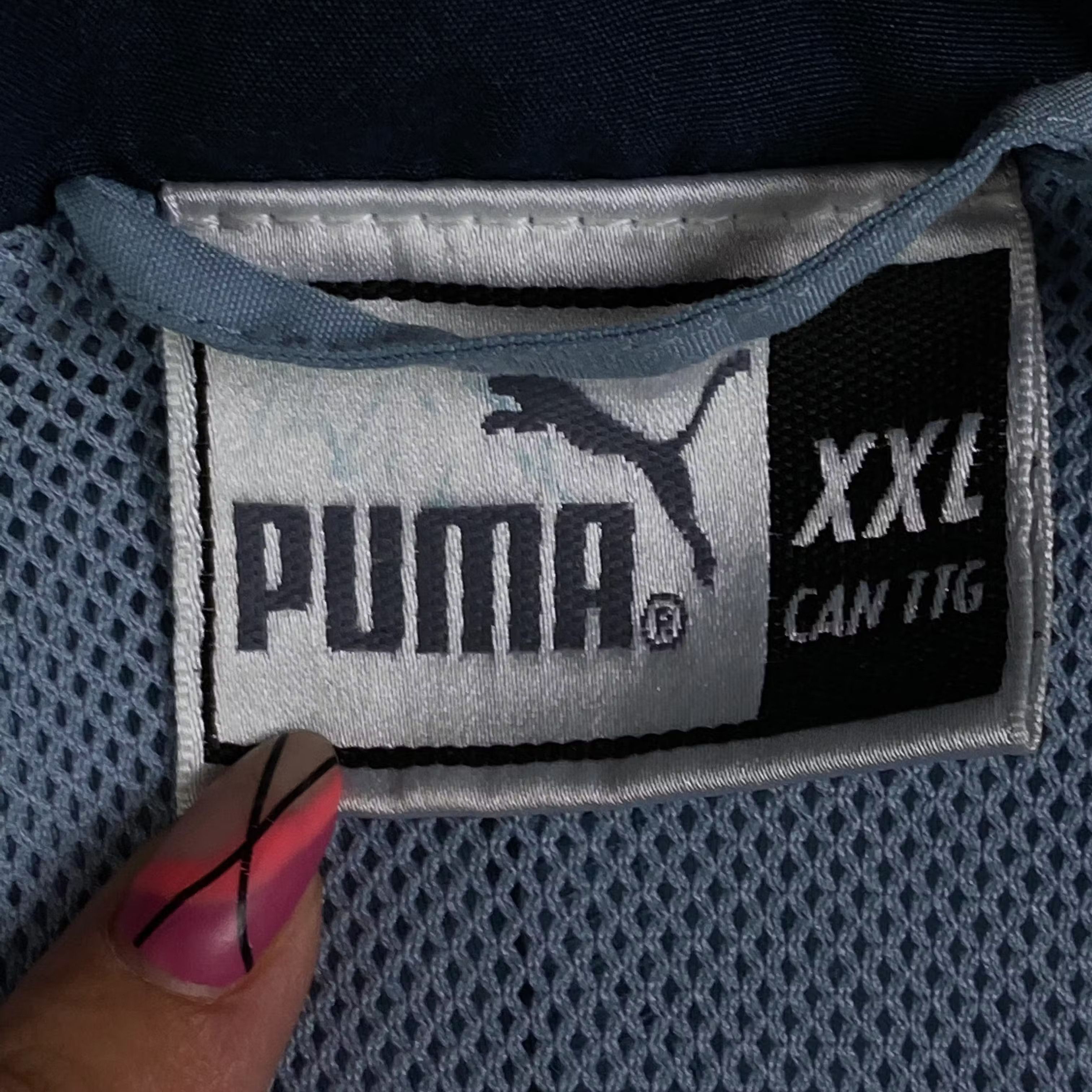 Puma × Vintage Mens Bomber Jacket Puma Vintage Size XXL Size US XXL / EU 58 / 5 - 4 Thumbnail