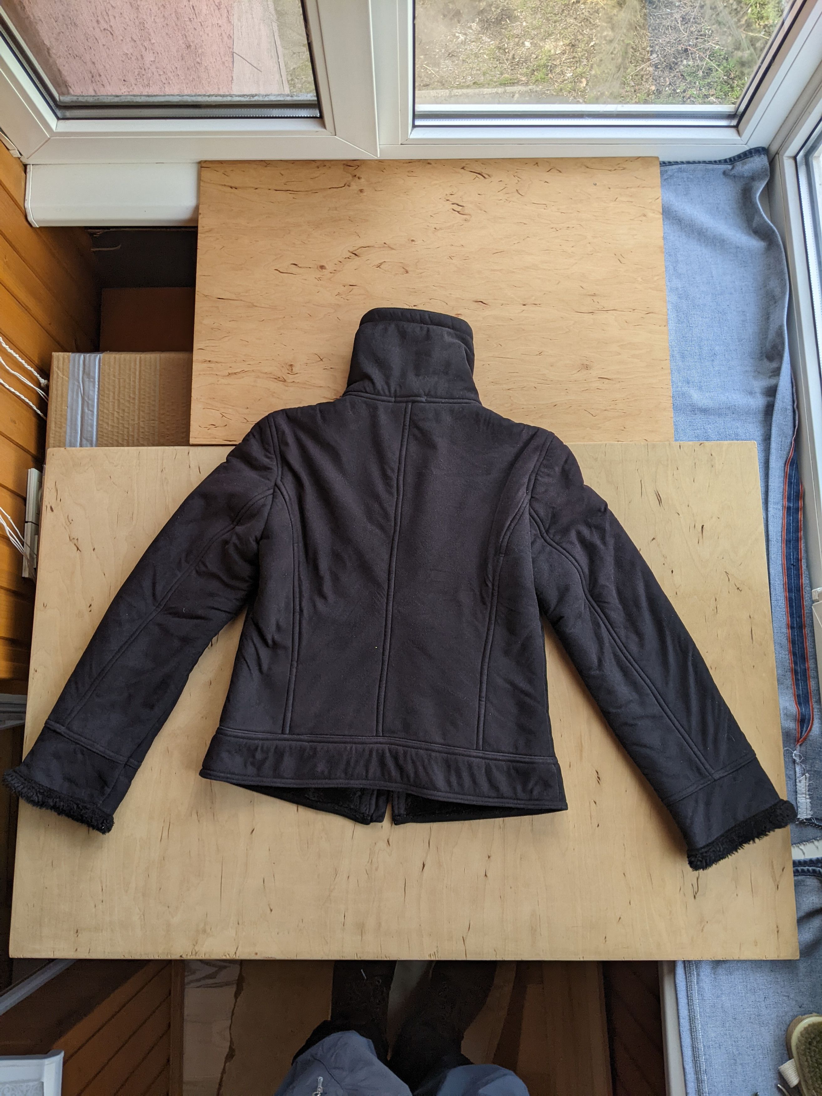 Sisley Sisley Sherpa Faux Fur Chinchilla Jacket Vintage Prada Guess Size M / US 6-8 / IT 42-44 - 3 Thumbnail
