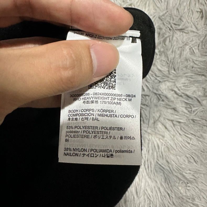 Arc'teryx Arcteryx Rho HeavyWeight Zip Neck Pullover Size US M / EU 48-50 / 2 - 6 Thumbnail