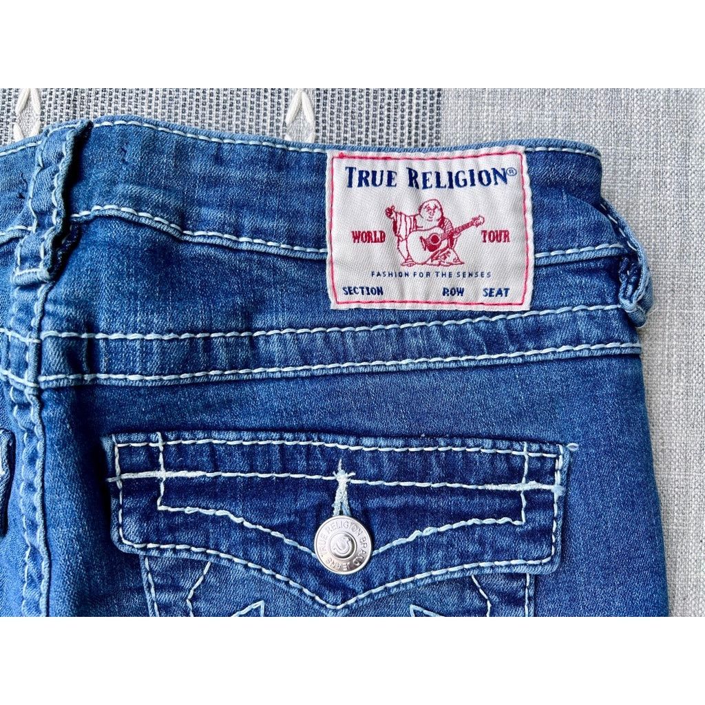 True Religion NWT Women True Religion Jennie Curvy Mid Rise Skinny sz 29 Size 29" - 6 Thumbnail