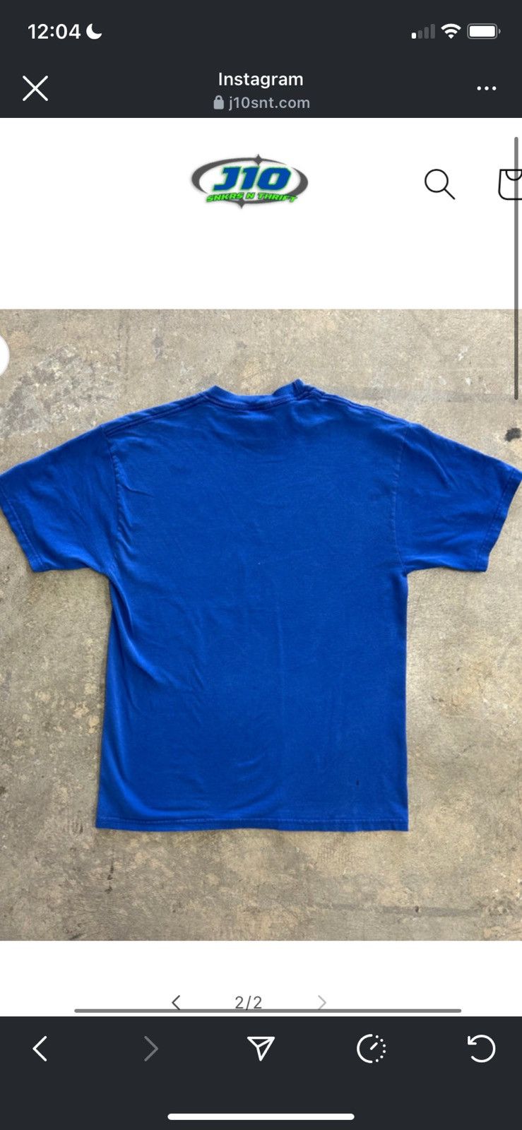 MLB × Vintage Vintage LA Dodgers Helmet Tee Size US M / EU 48-50 / 2 - 2 Thumbnail