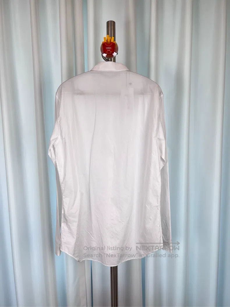 Dior Dior White long-sleeved shirt metal button CD logo Size US XXS / EU 40 - 2 Thumbnail
