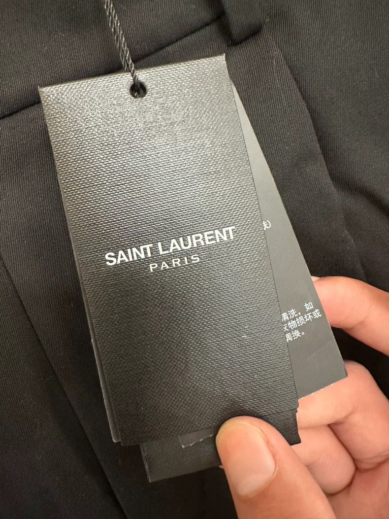 Saint Laurent Paris Saint Laurent Paris Wool smoking pants Size US 40 / EU 56 - 3 Thumbnail
