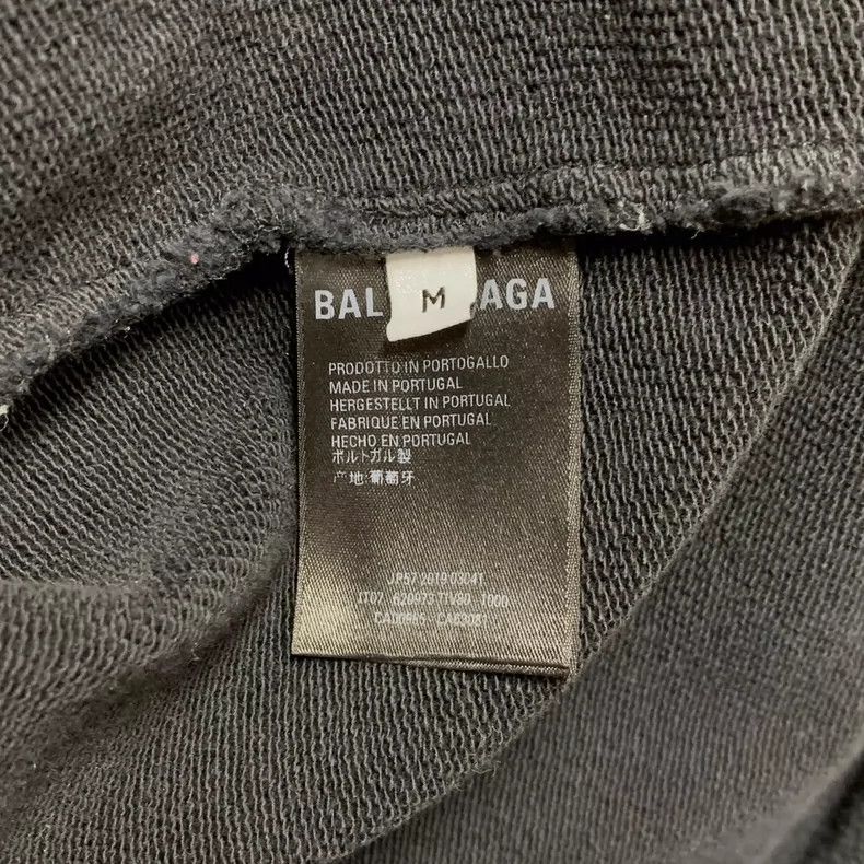 Balenciaga Mastercard Pattern Hoodie/M Size