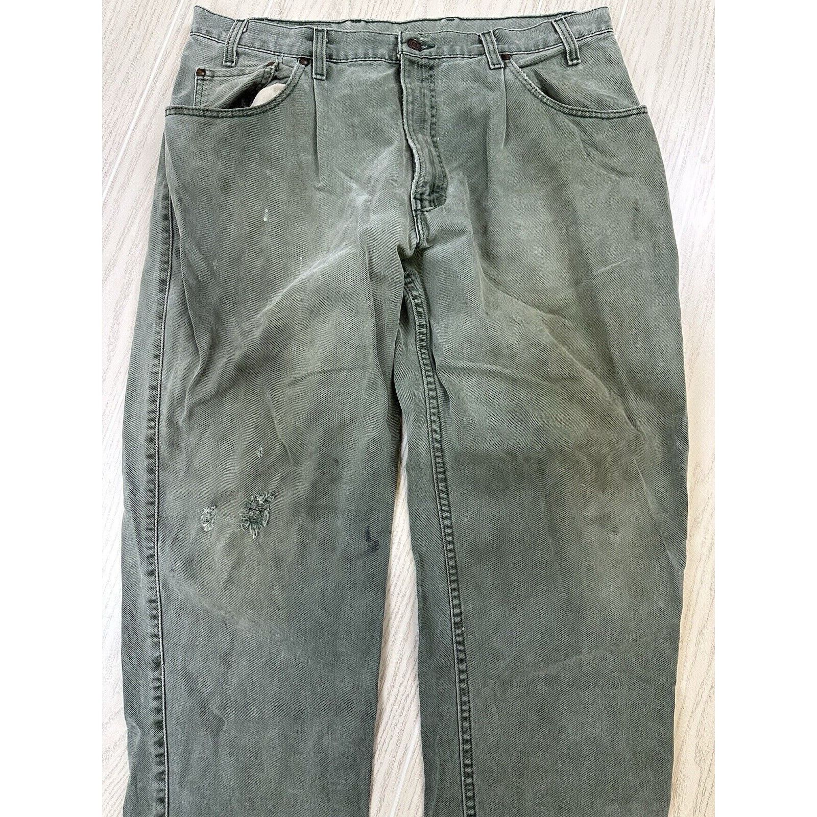 Levi's × Vintage Vintage 90s Levi Loose Baggy Jeans Size US 38 / EU 54 - 2 Thumbnail