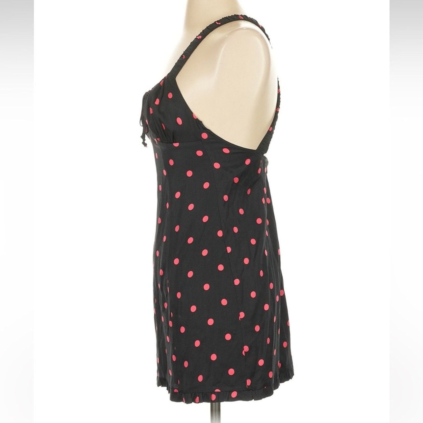 For Love & Lemons For Love & Lemons Jenny Dot Mini Dress - Polka Dot - Size XS Size XS / US 0-2 / IT 36-38 - 5 Thumbnail