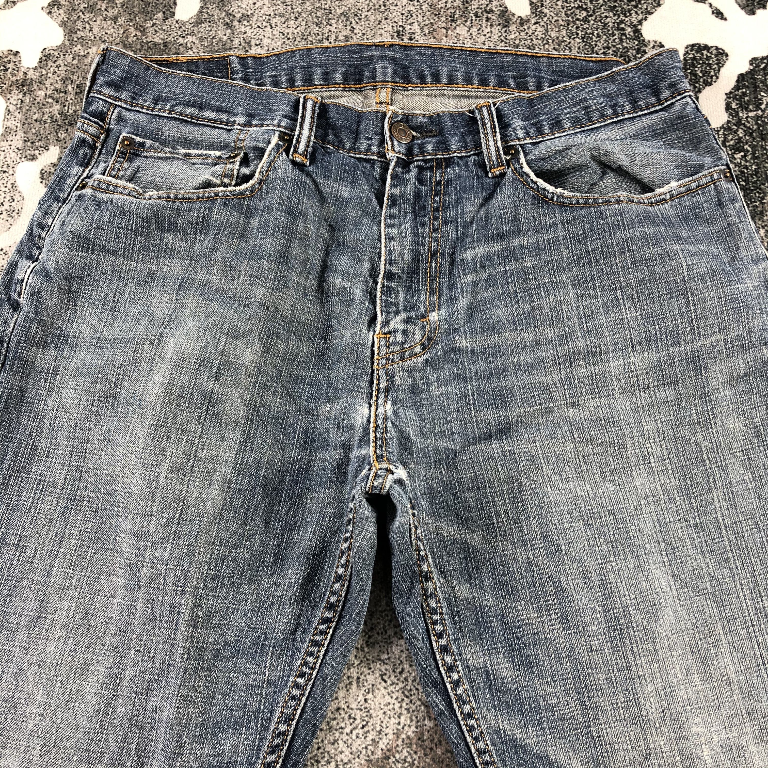 Levi's Levi's 559 Jeans Distressed Denim KJ1383 Size US 34 / EU 50 - 3 Thumbnail