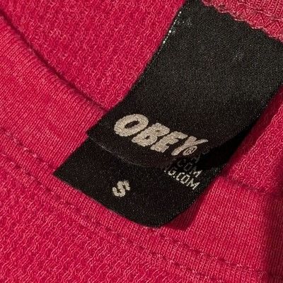 Obey Vintage Obey Propaganda Red Long Sleeve Thermal Shirt Waffle Size US S / EU 44-46 / 1 - 5 Thumbnail