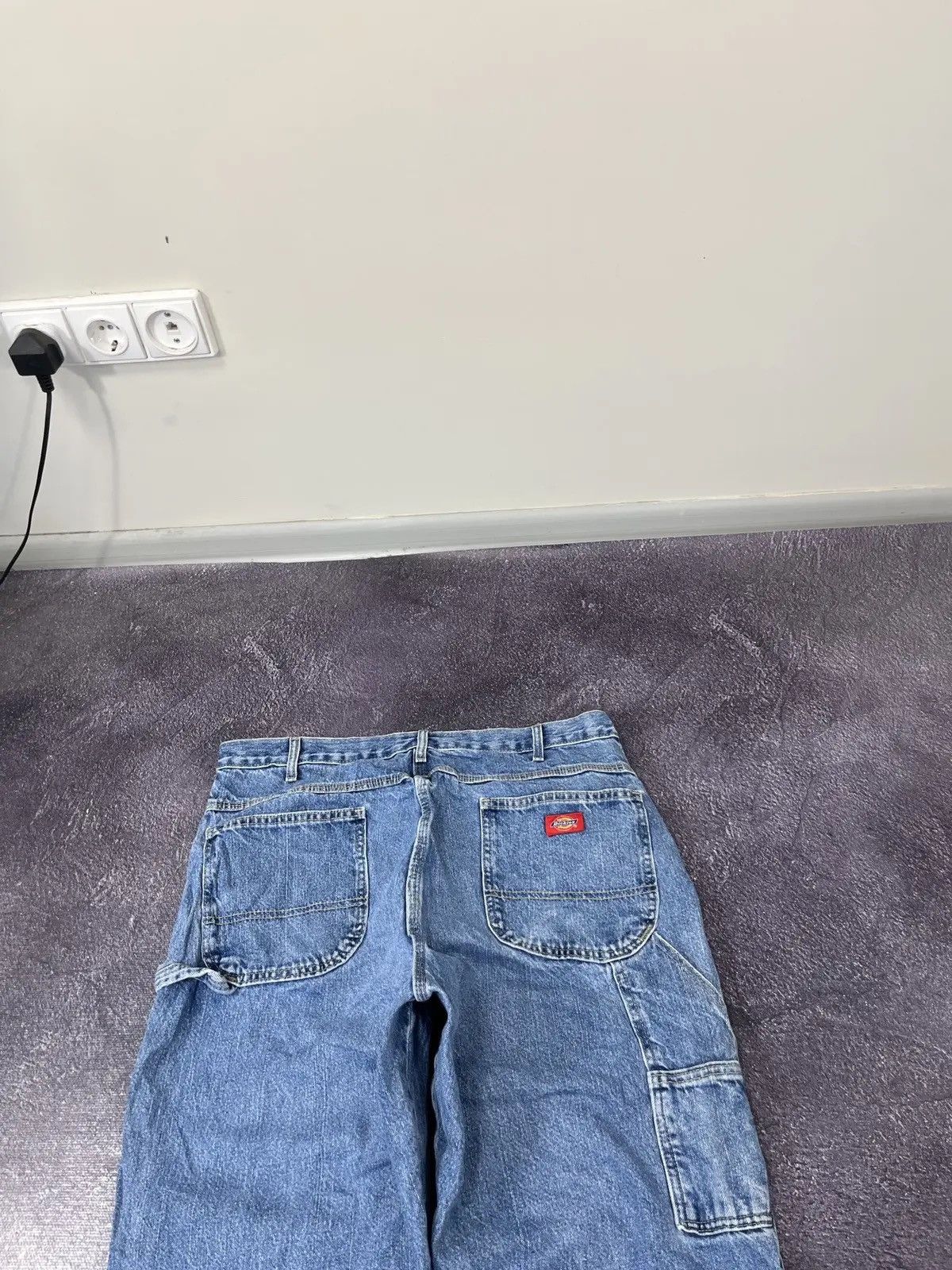 Dickies Vintage Dickies Faded Blue Work Hype Baggy Jeans Size US 38 / EU 54 - 5 Thumbnail