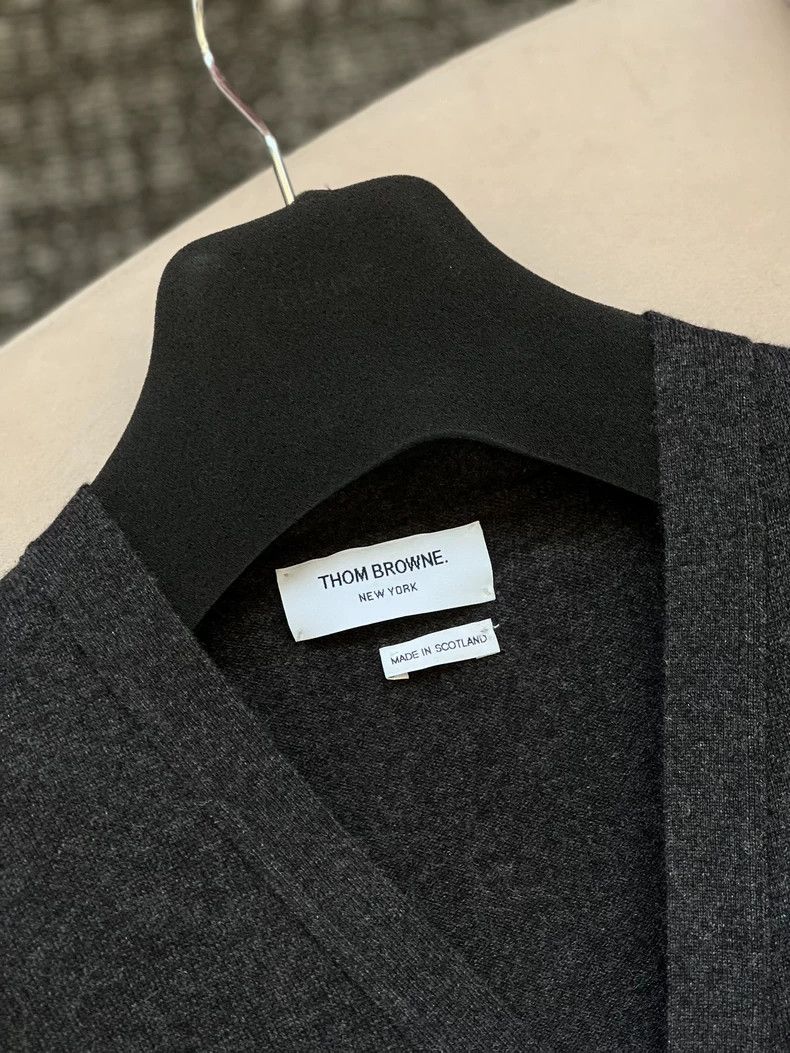 Thom Browne Thom Browne Long sleeve knit cardigan Size US S / EU 44-46 / 1 - 4 Thumbnail