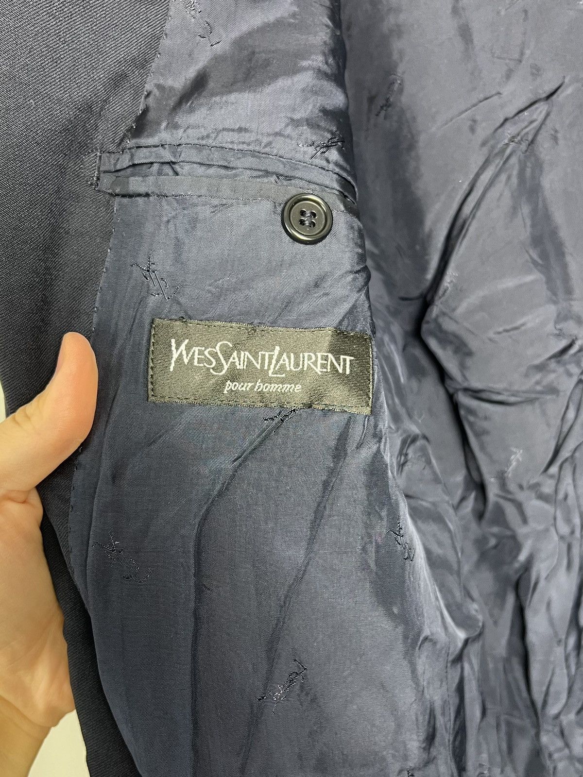 Yves Saint Laurent Wool Blazer Yves Saint Laurent YSL Size US M / EU 48-50 / 2 - 3 Thumbnail