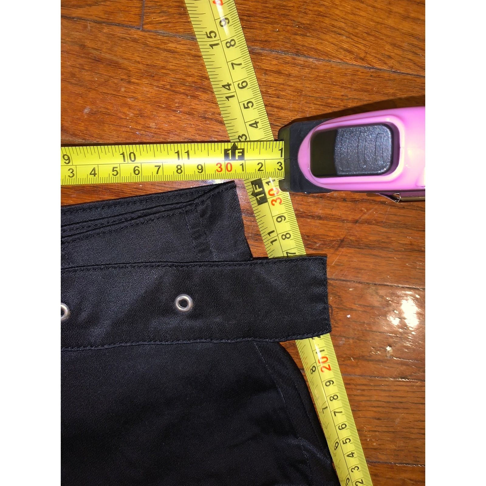 Other × Vintage VTG Diva Pleated Mini Skirt Belted Y2K Black Deadstock Small Size 24" / US 00 / IT 34 - 4 Thumbnail