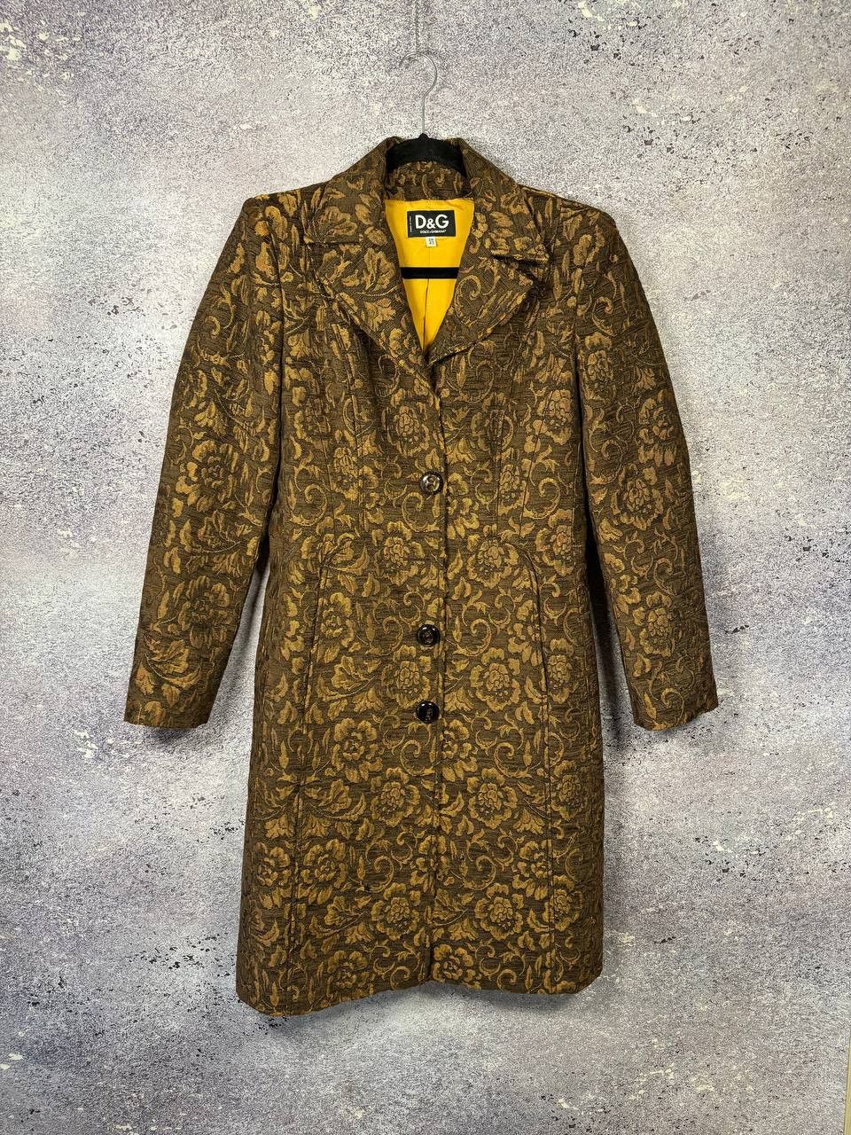 Dolce & Gabbana × Vintage Vintage Dolce Gabbana Retro Paisley Print Woman Coat 28/42sz Size M / US 6-8 / IT 42-44 - 1 Thumbnail