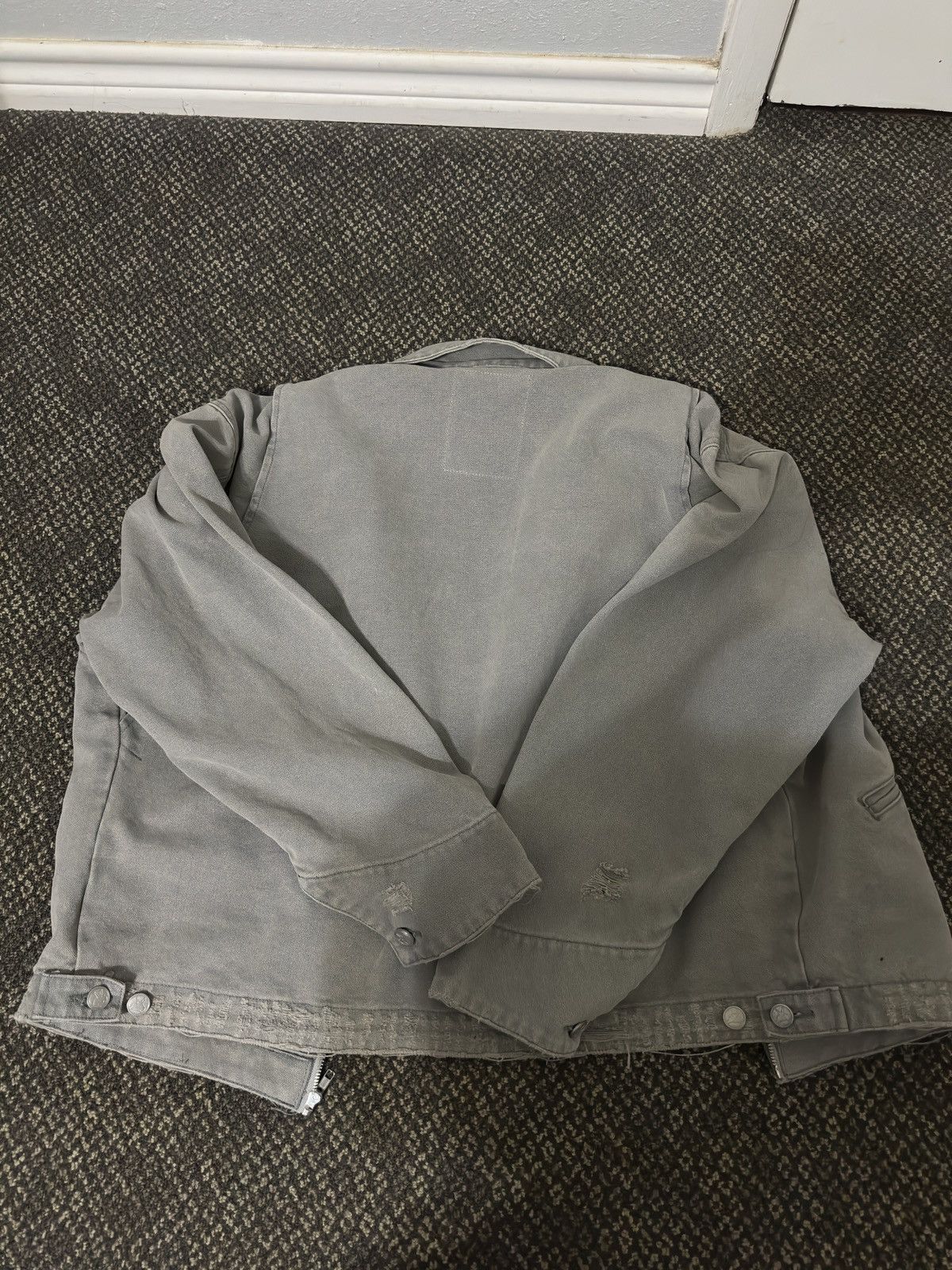 basketcase gallery Basketcase Gallery Distressed Workwear Jacket Size US XL / EU 56 / 4 - 2 Thumbnail