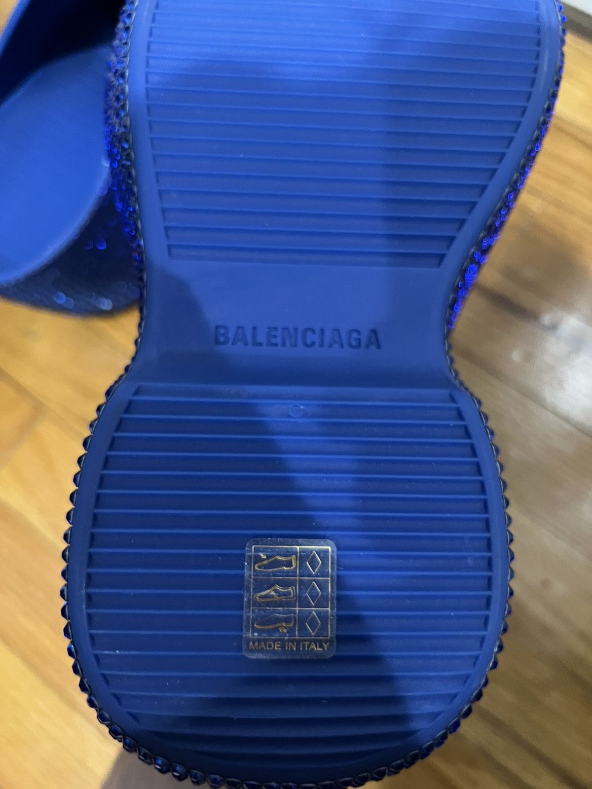Balenciaga Summer23 “Mud Show” Rhinestone Strass Technoclogs Size US 10 / EU 43 - 9 Thumbnail