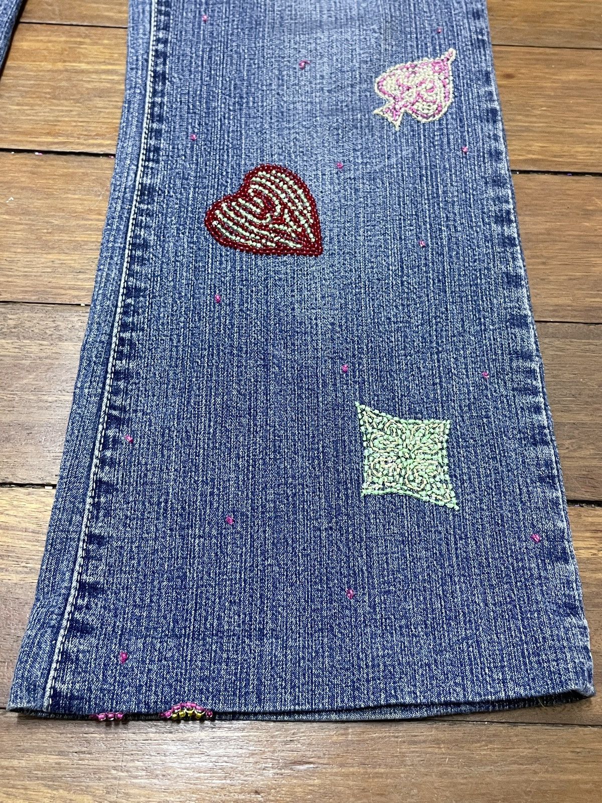 Versace Jeans Couture × Vintage Very Rare Vintage Versace Jeans Couture Flared Jeans 2000s Size US 29 - 6 Thumbnail