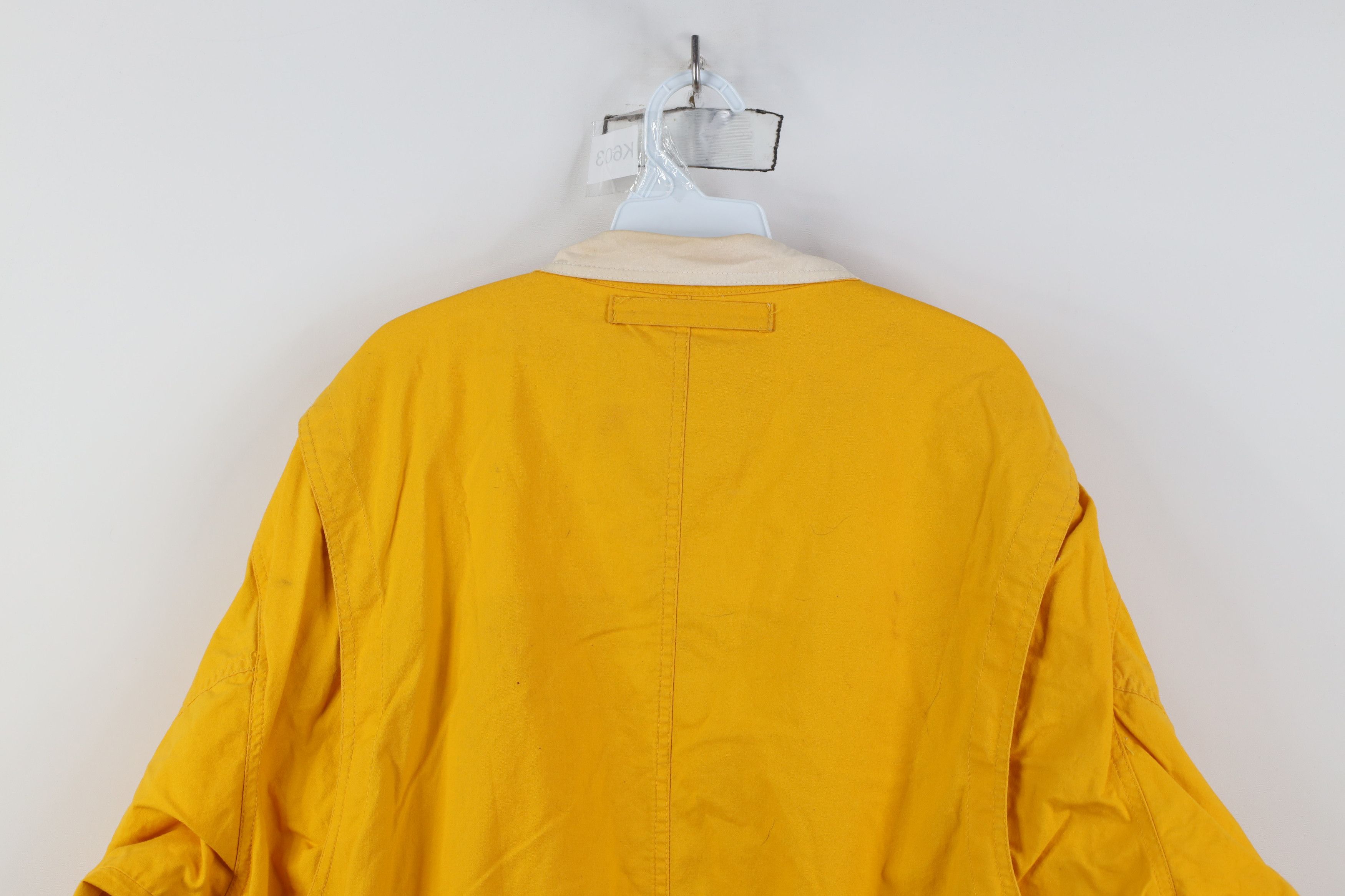 Vintage Vintage 90s Streetwear Dye Stonewash Bomber Jacket Yellow Size US XL / EU 56 / 4 - 15 Thumbnail