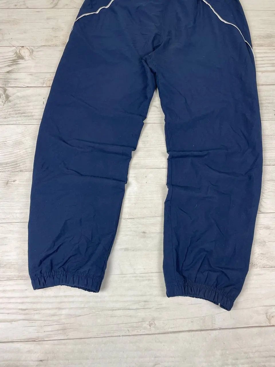 Nike Vintage Nike Track Pants 00s Striped Nylon Swoosh Y2K Baggy Size US 34 / EU 50 - 13 Thumbnail