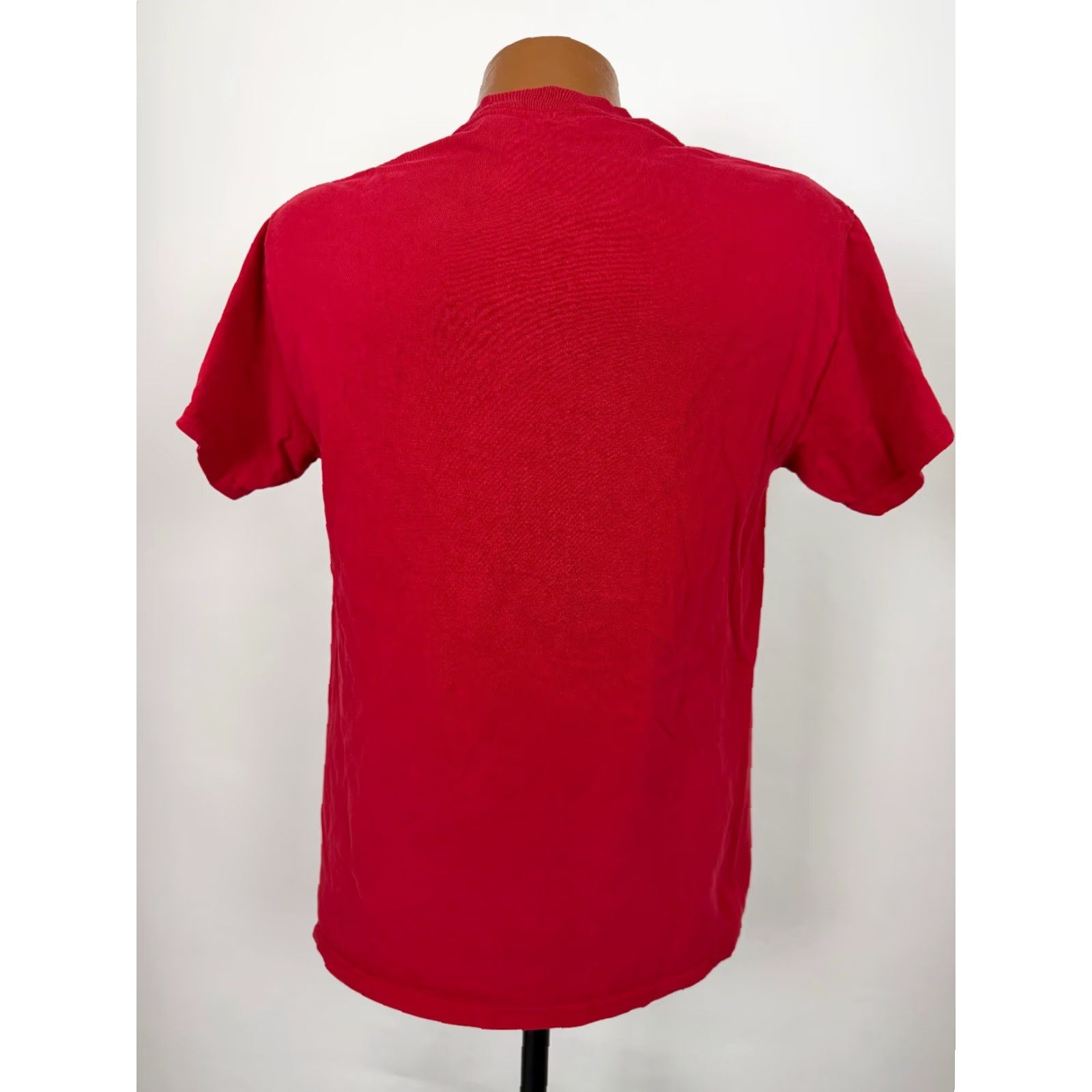 Gildan VINTAGE Dare T-Shirt Men M Red Gildan T-Shirt Short Sleeve Crew Neck Graphic Print 2000s Grunge Hipster School Size US M / EU 48-50 / 2 - 6 Thumbnail