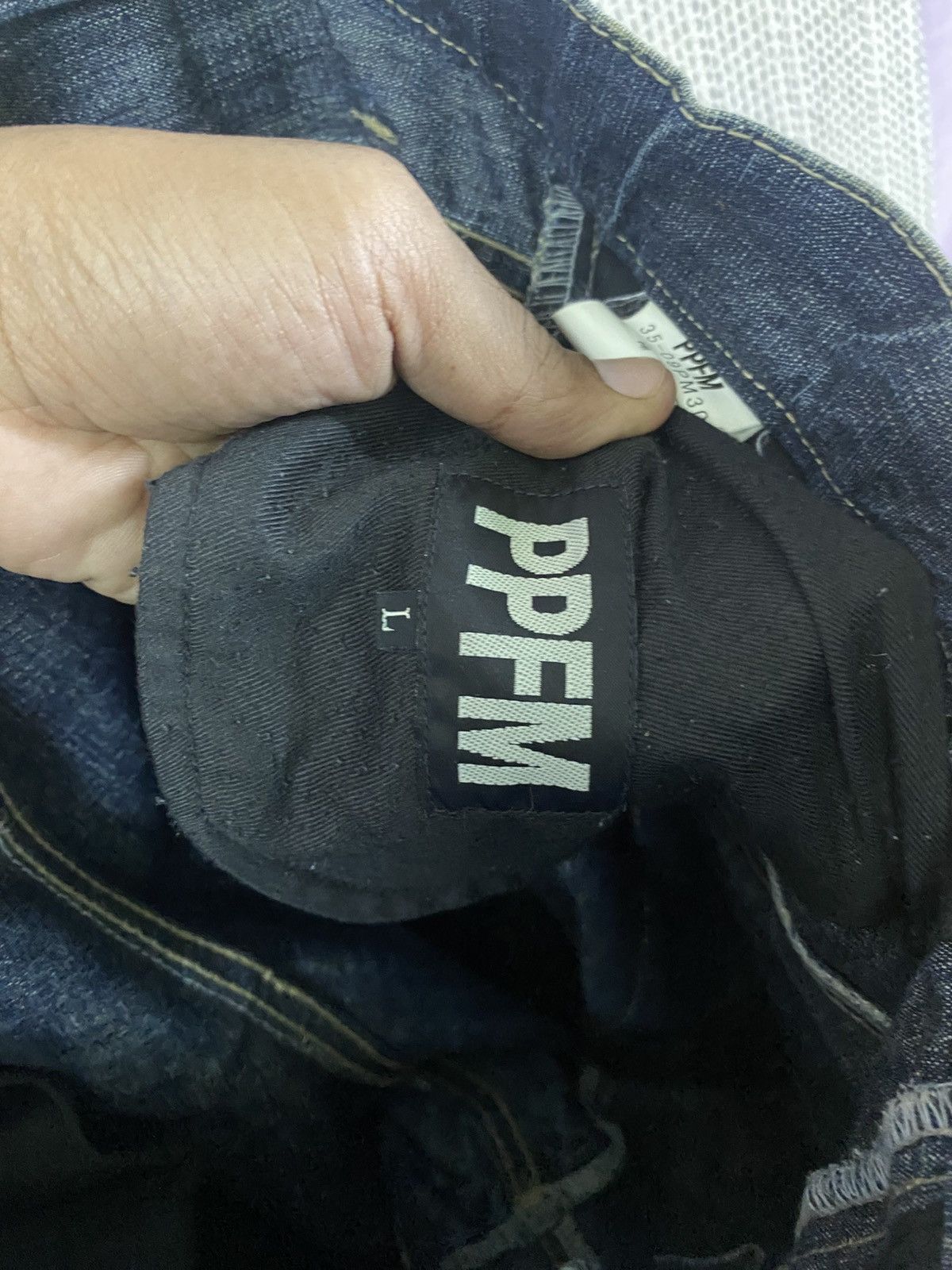 PPFM PPFM Distressed Jeans – VERY RARE ARCHIVE Size US 34 / EU 50 - 10 Thumbnail
