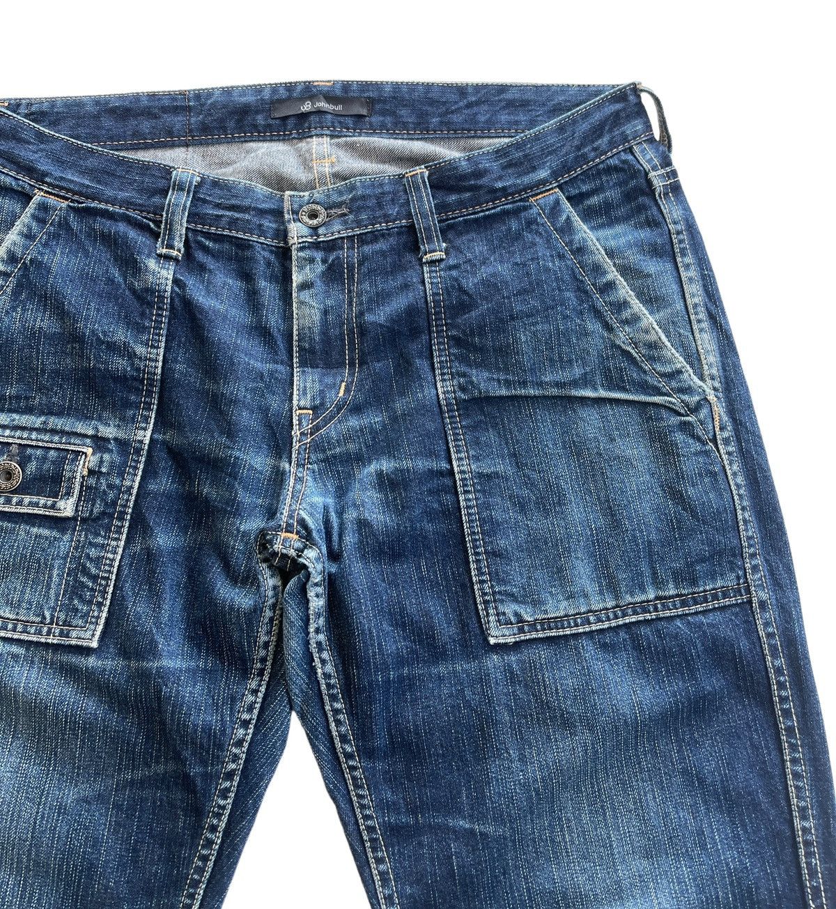 Japanese Brand Johnbull Kojima Japan Bushpants Denim Size US 33 - 7 Thumbnail
