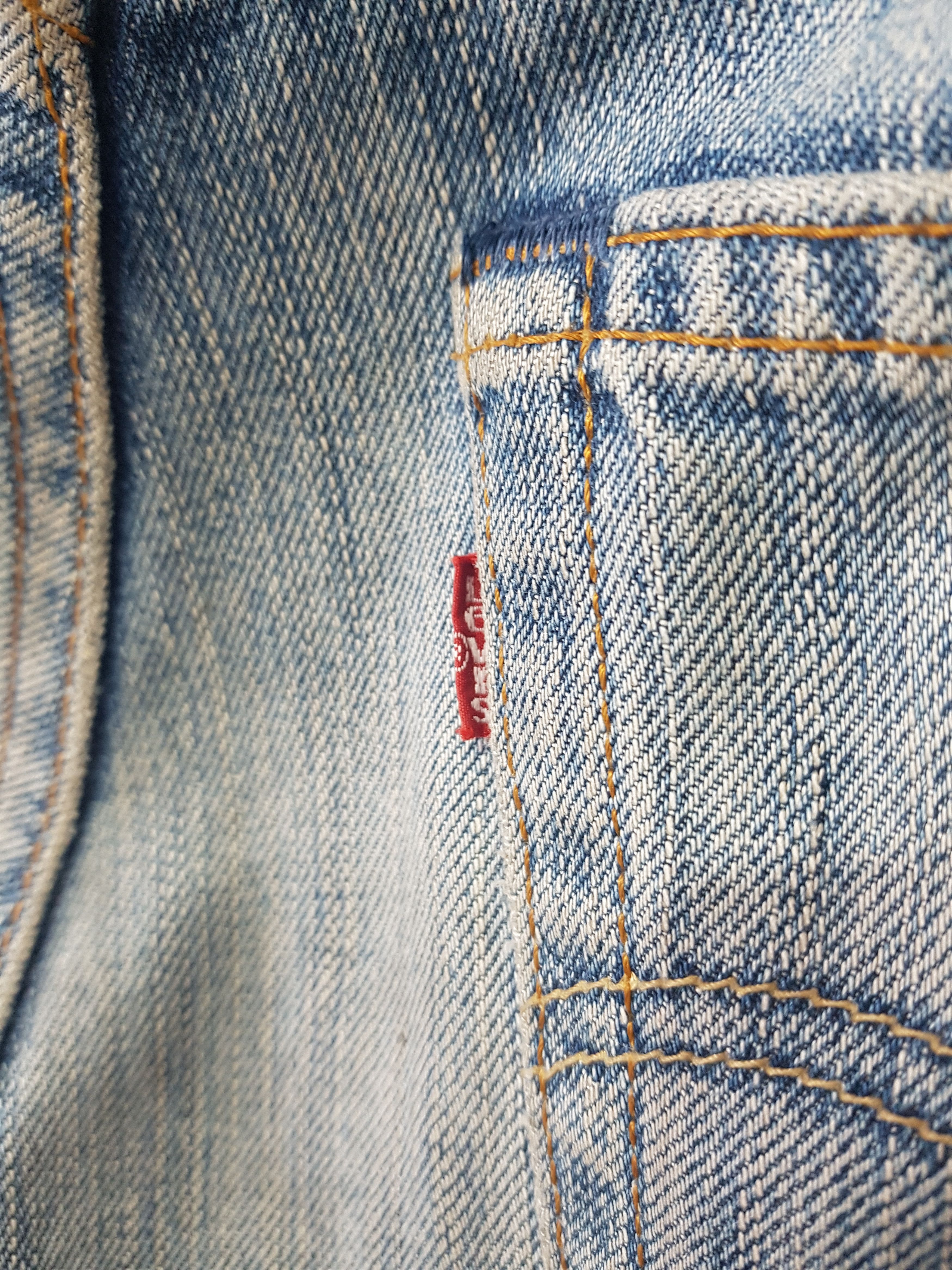 Levi's Vintage Levi's 503 Faded Distressed Jeans Size US 31 - 9 Thumbnail