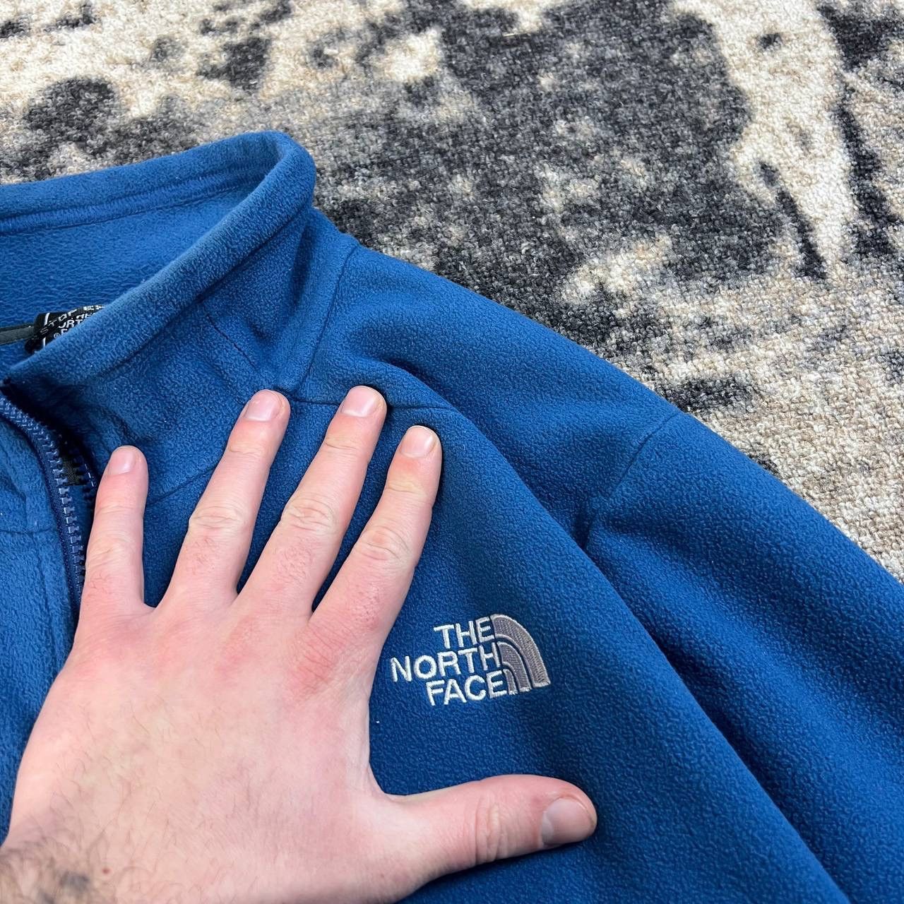 The North Face The North Face Mini Logo Vintage Fleece Zip Up Jacket Size US L / EU 52-54 / 3 - 4 Thumbnail