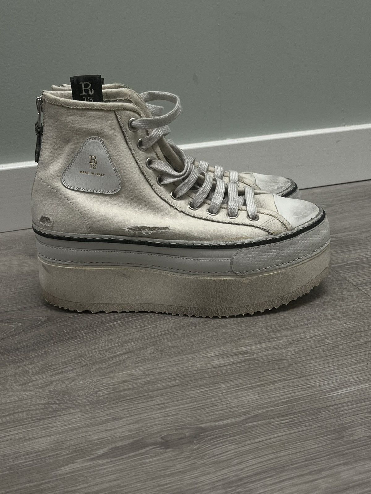 R13 Courtney high top sneaker. 8 Size US 8 / IT 38 - 5 Thumbnail