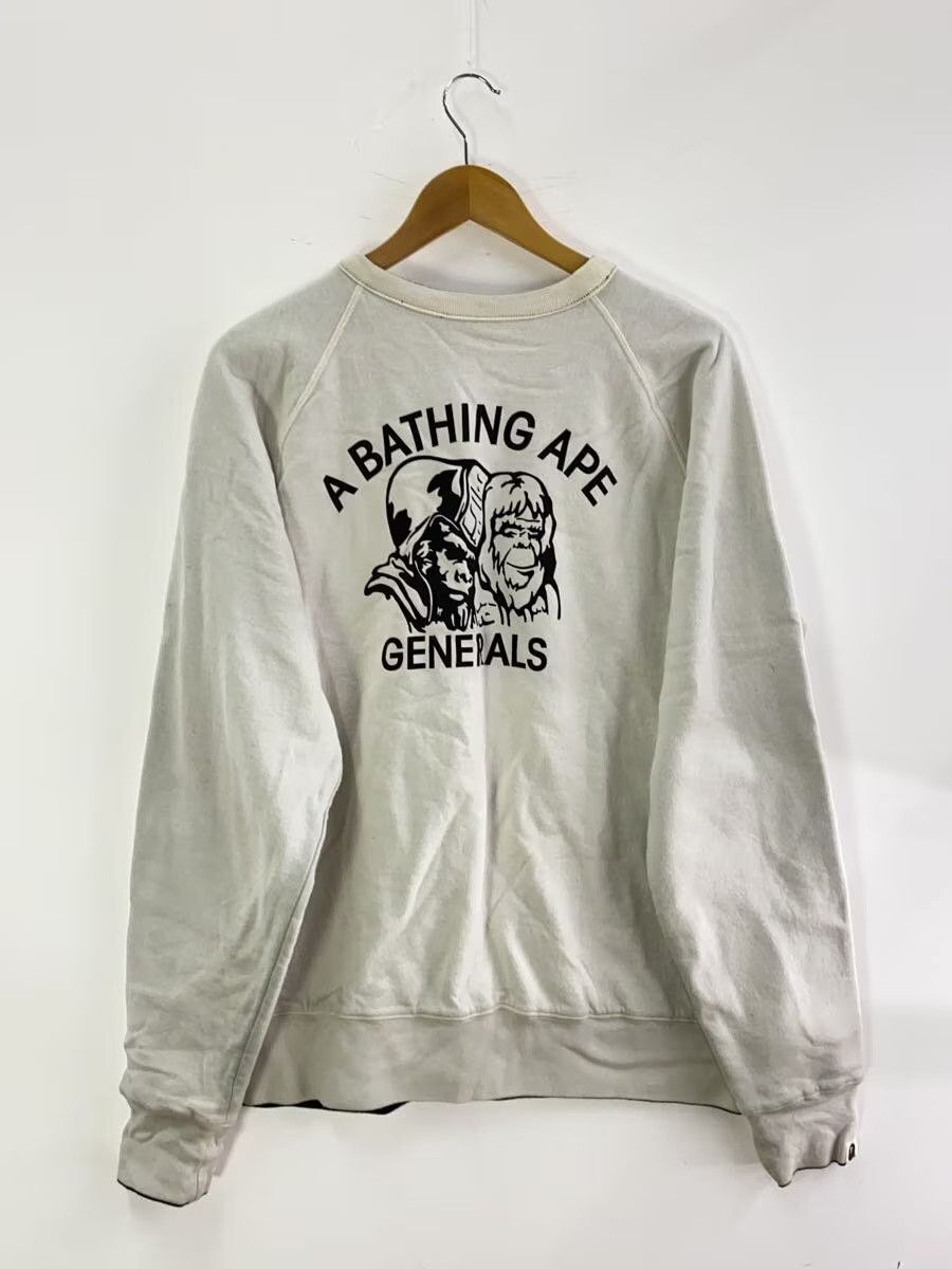 Bape A Bathing Ape Cotton Sweatshirt Black Size US M / EU 48-50 / 2 - 2 Thumbnail