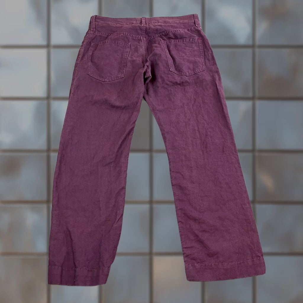Dolce & Gabbana Dolce&Gabbana Womens Chino Trousers Pants Straight W32 UK12 Cropped Purple Size 34" / US 12 / IT 48 - 1 Thumbnail