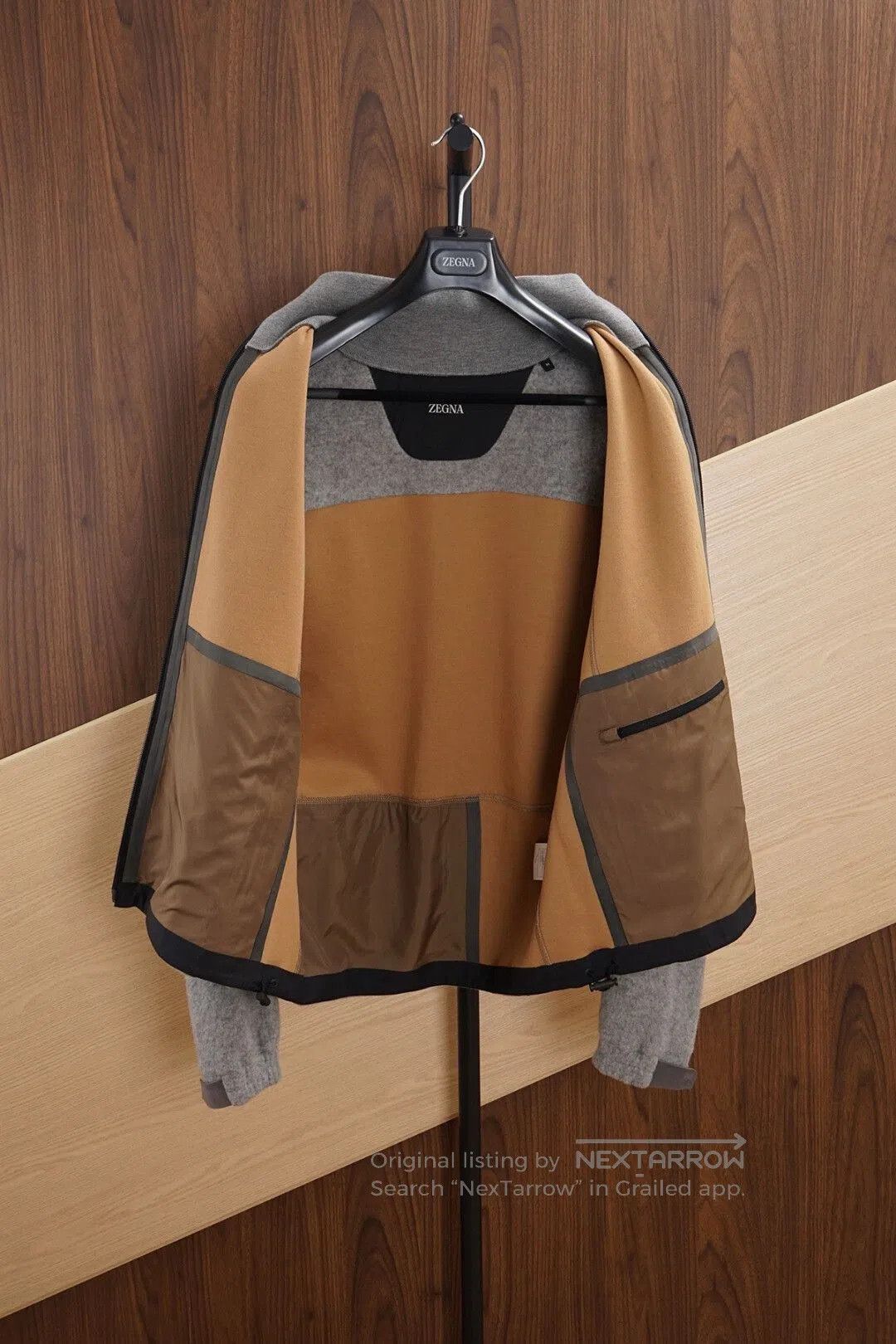Ermenegildo Zegna ZEGNA Men's Autumn Winter Coat. Size US M / EU 48-50 / 2 - 3 Thumbnail