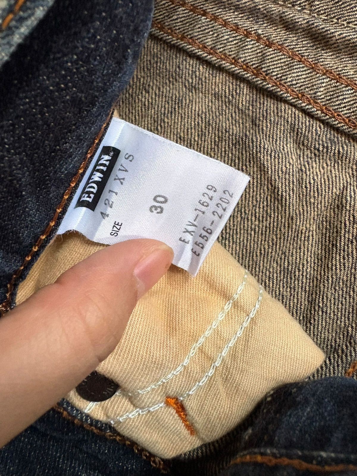 Edwin × Japanese Brand Exclusive Vintage Edwin XV Rusty Wash Bootcut Flare Jeans Size US 31 - 10 Thumbnail