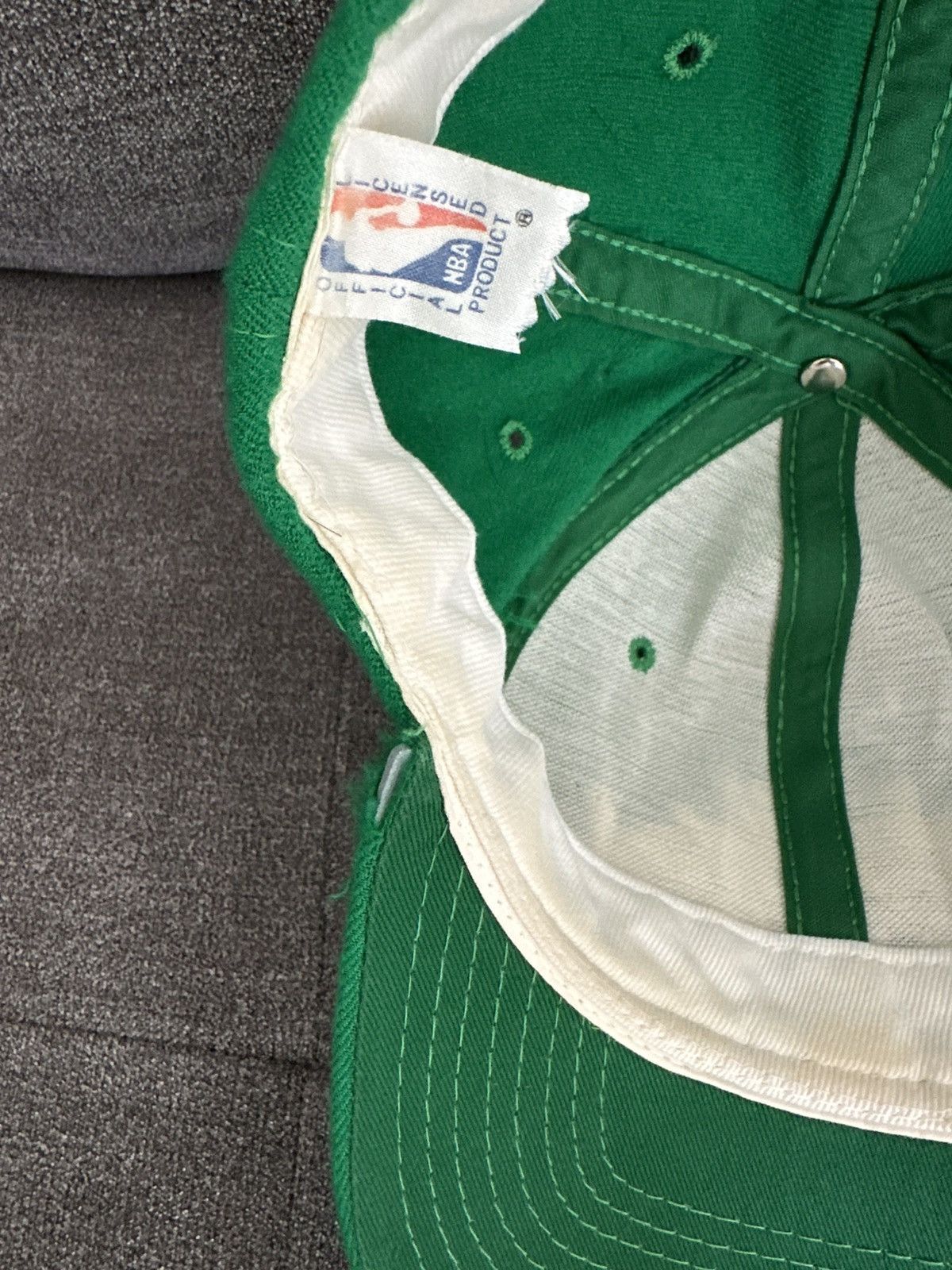 NBA Boston Celtics Sports Specialties Script Wool Snapback Size ONE SIZE - 9 Thumbnail