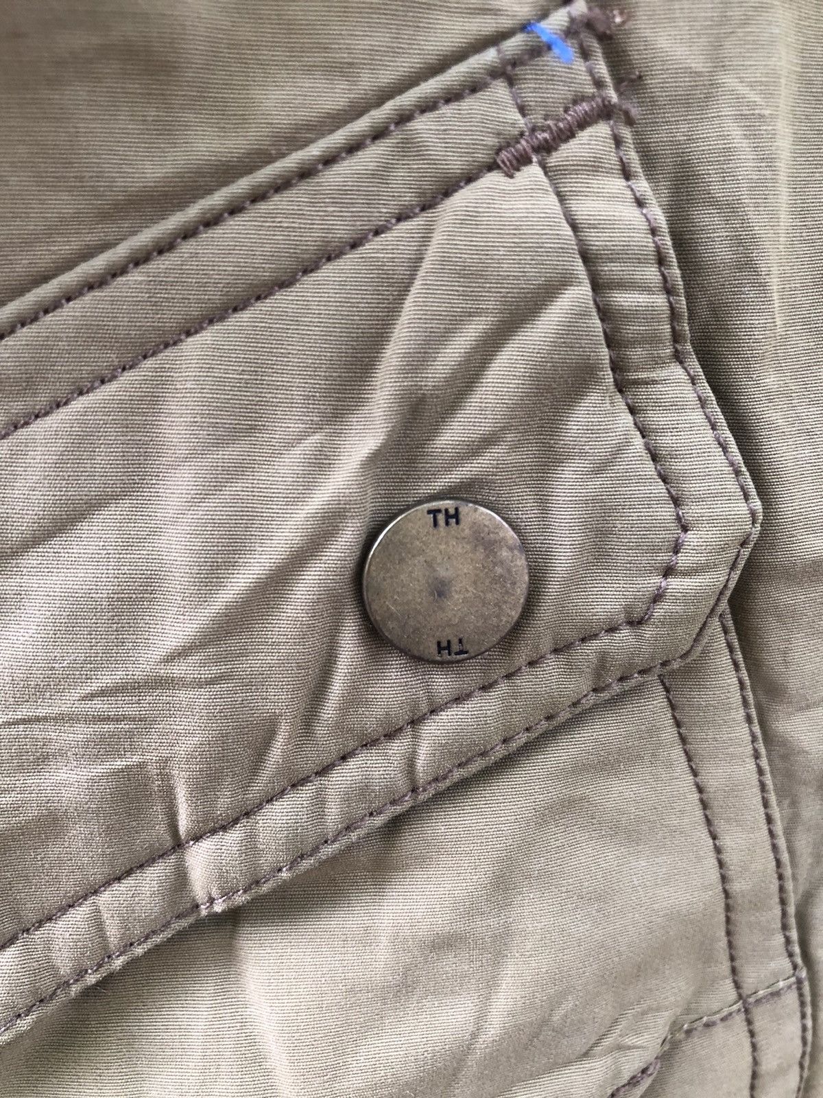 Tommy Hilfiger × Vintage Vintage Sunfaded Tommy Hilfiger Duck Canvas Jacket Size US L / EU 52-54 / 3 - 10 Thumbnail