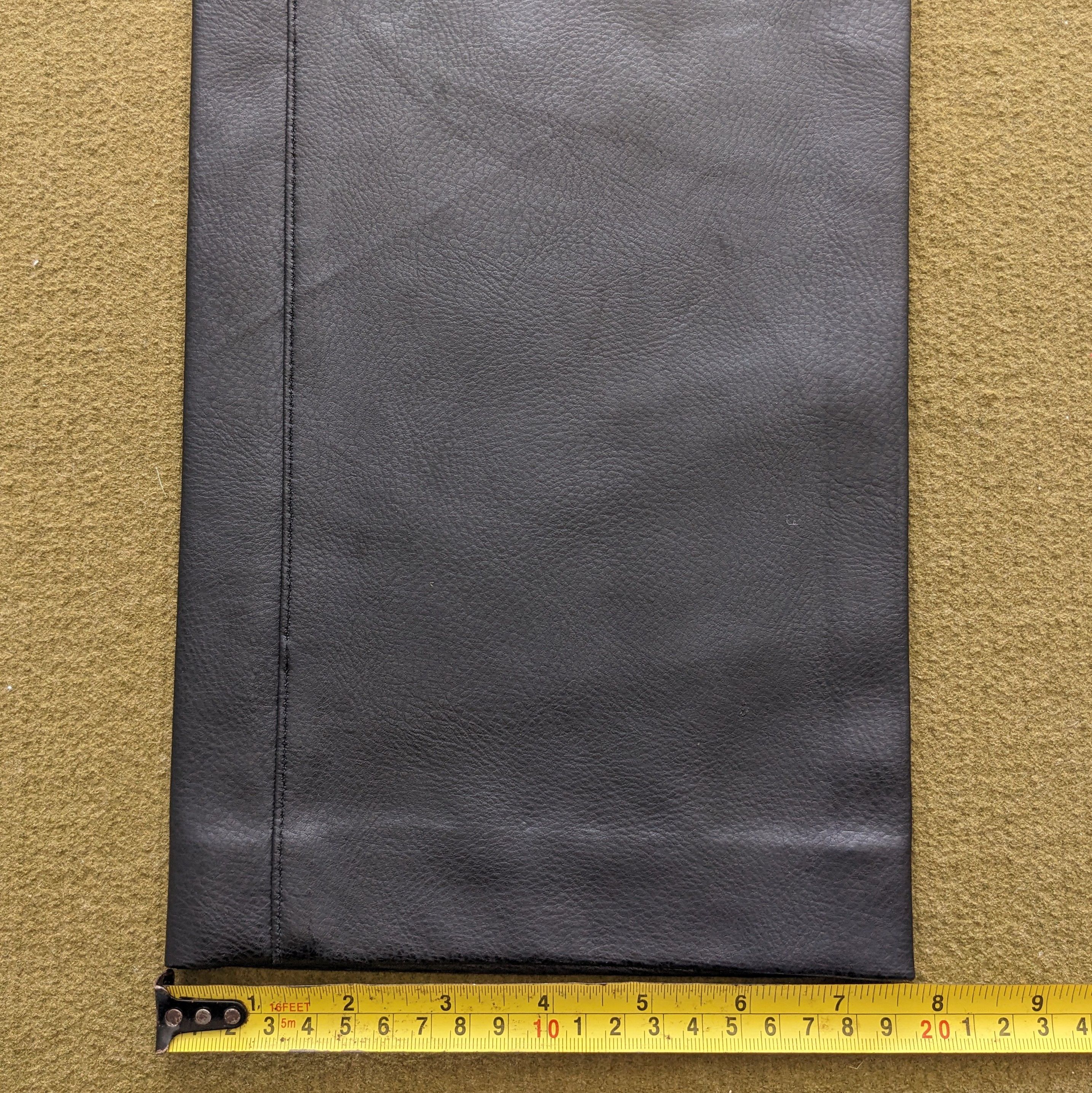 Other Vintage MARELLA TRICOT Luxury Brand Leather Pants Size US 28 / EU 44 - 8 Thumbnail