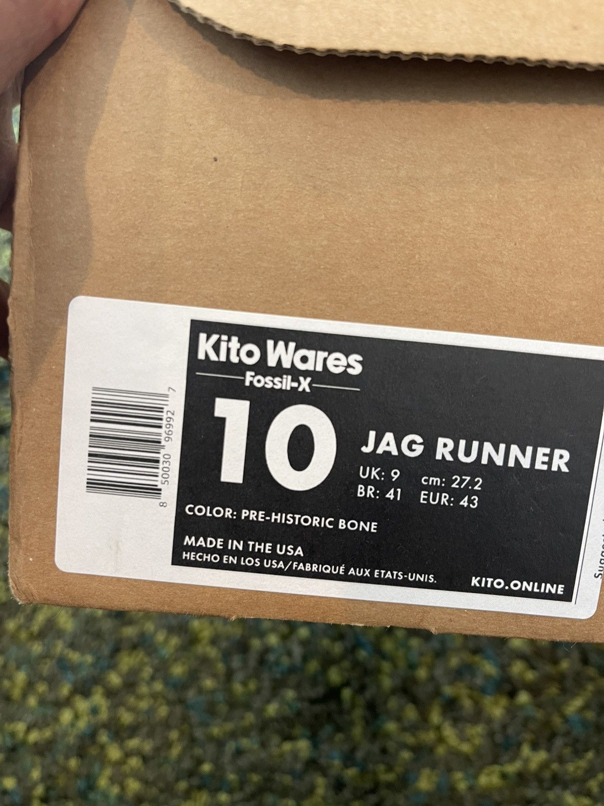 Hypebeast Kito Ware Fossil X Jag Runner Size US 10 / EU 43 - 9 Thumbnail