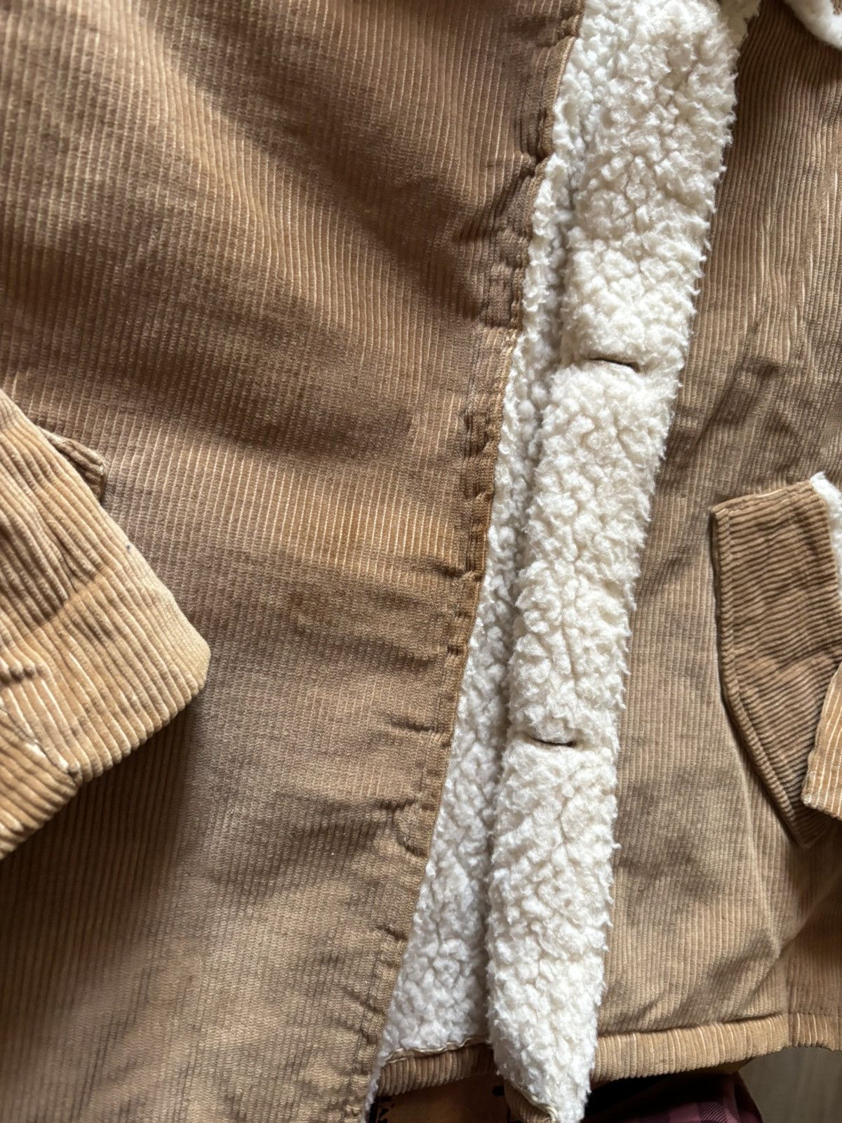 Vintage Vintage 70s JCPenney Corduroy Sherpa Ranch Western Jacket Size US XL / EU 56 / 4 - 5 Thumbnail