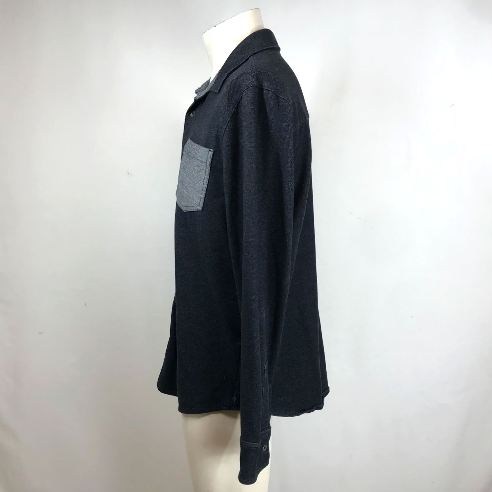 Banana Republic BANANA REPUBLIC Men's L Button Collared Shirt Long Sleeve Pocket Gray Size US L / EU 52-54 / 3 - 6 Thumbnail
