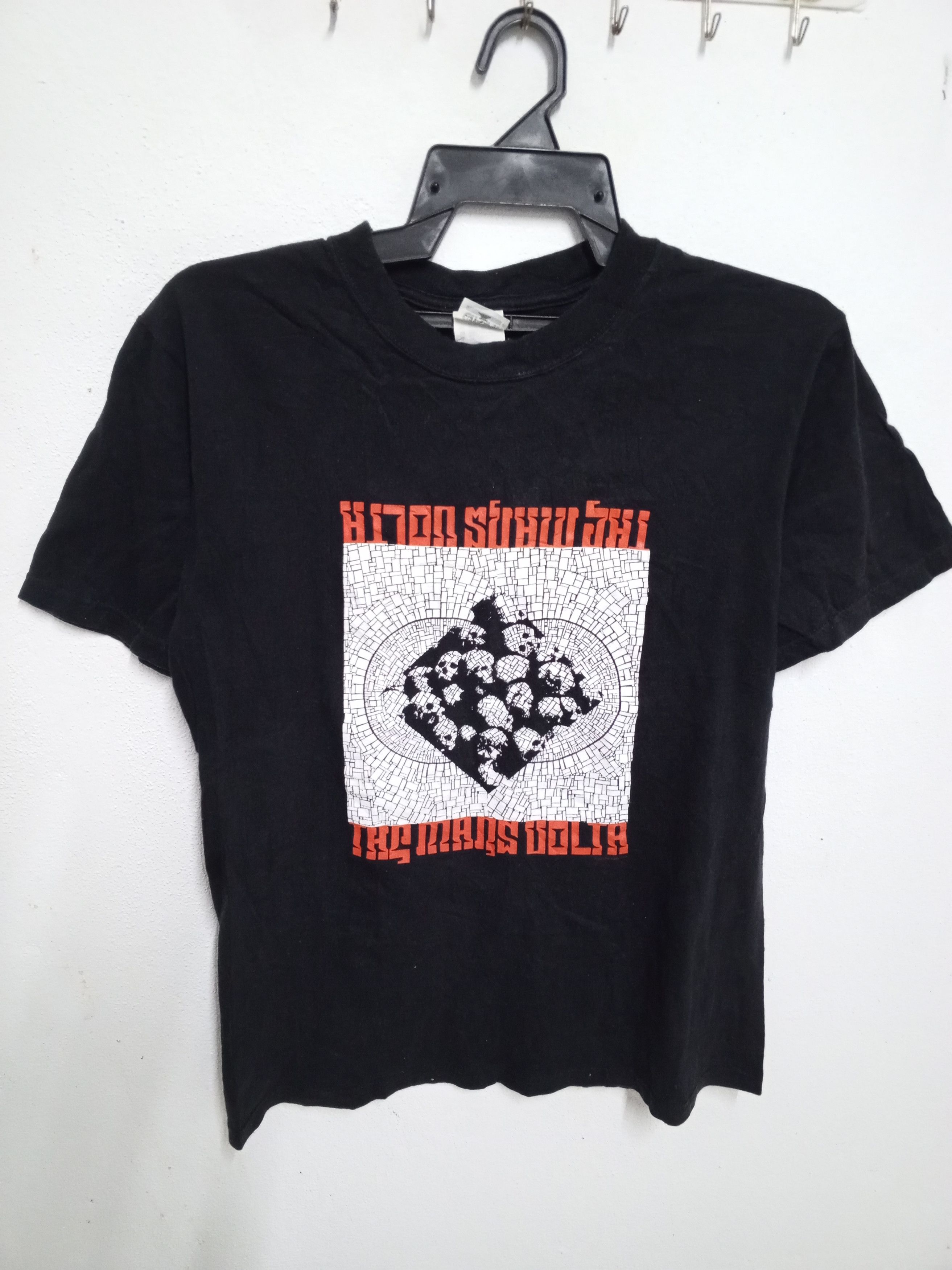 Anvil 💥💀 vtg 2005 /Anvil 🔵 💀 💥THE MARS VOLTA MANY SKULLS RARE Size US S / EU 44-46 / 1 - 1 Thumbnail
