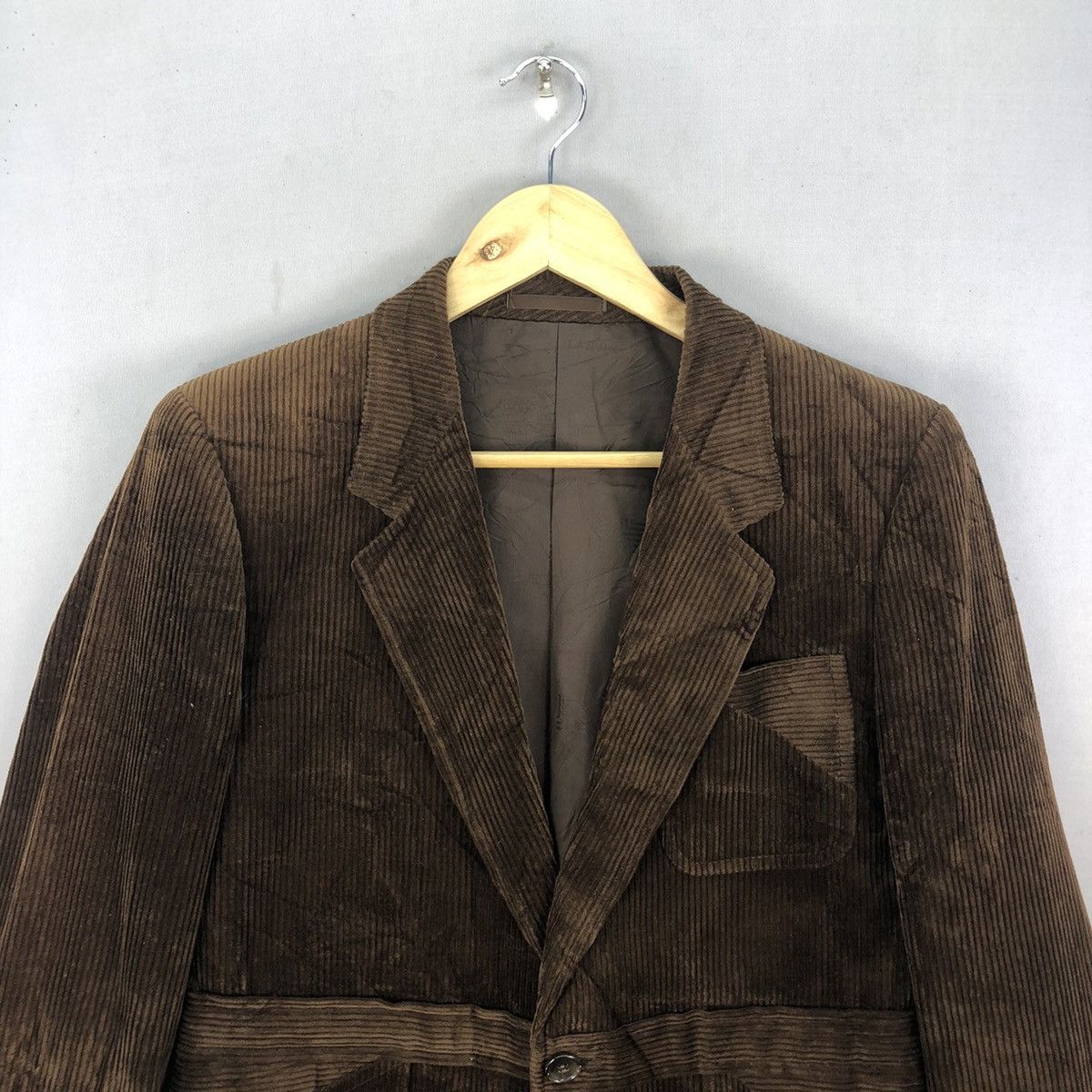 Lanvin Lanvin Luxury Corduroy Blazer Jacket Size US XS / EU 42 / 0 - 4 Thumbnail