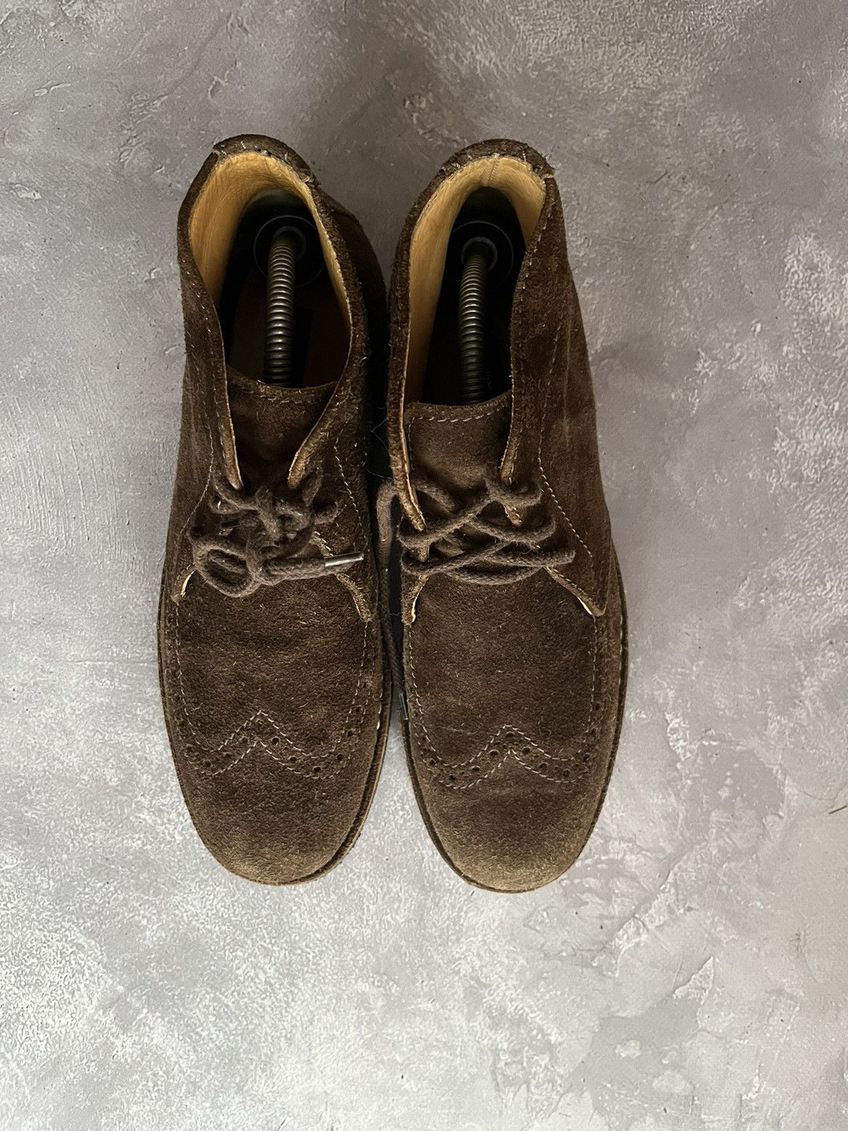 Dsquared2 Dsquared2 Brown Suede Desert Boots – Men’s Chukka Style 42.5 Size US 9.5 / EU 42-43 - 13 Thumbnail