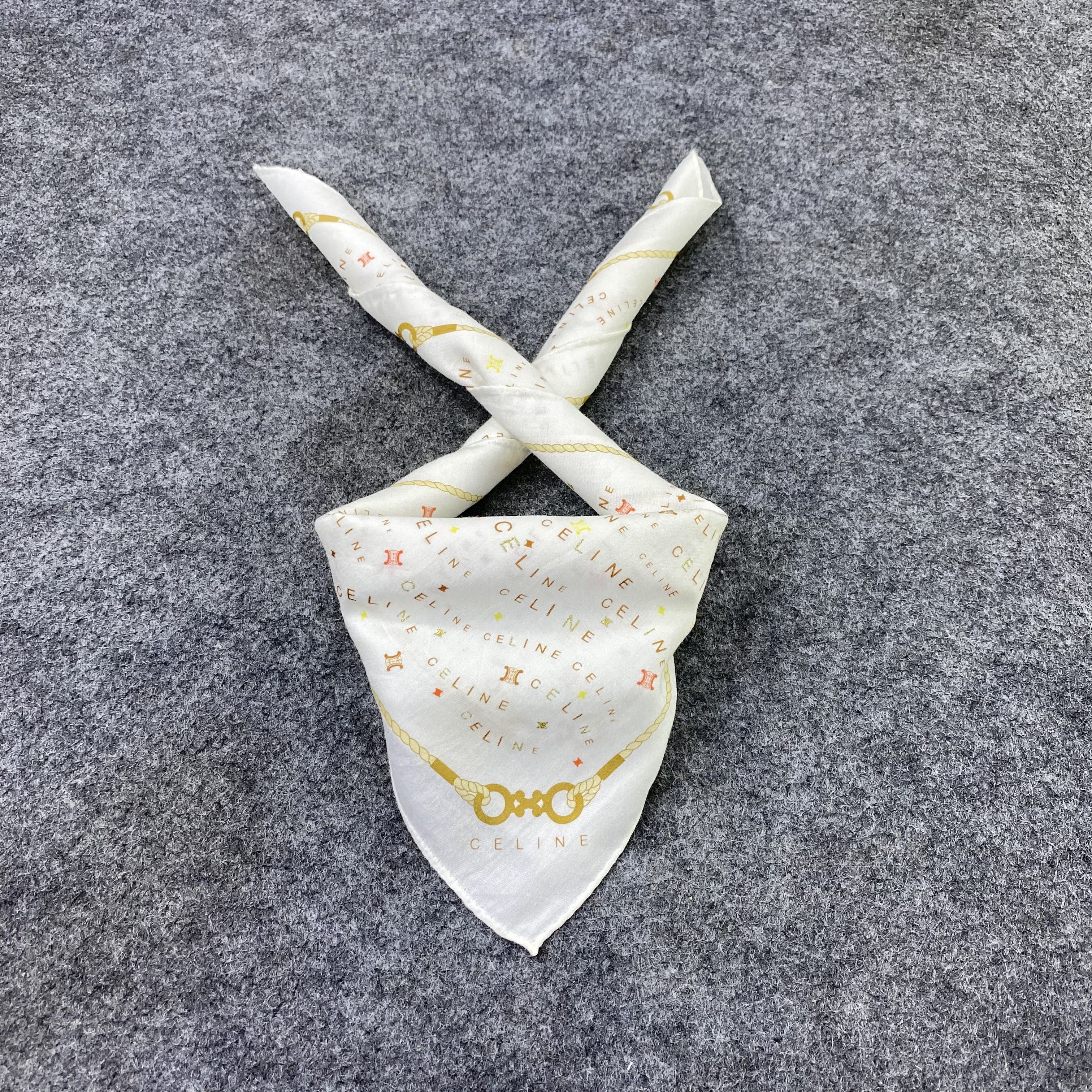 Celine Celine Handkerchief Neckerchief Bandana-B2020 Size ONE SIZE - 2 Thumbnail