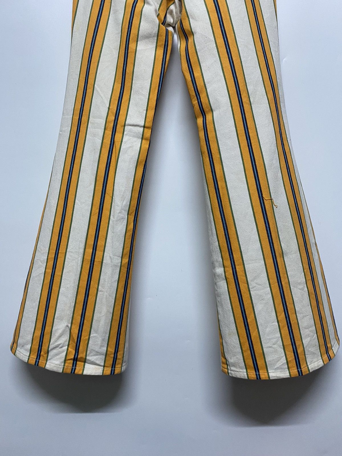 Japanese Brand × Vintage Vintage GAYTOGS Flare Leg Stripes Kicky Craze in Gay Size US 28 / EU 44 - 12 Thumbnail