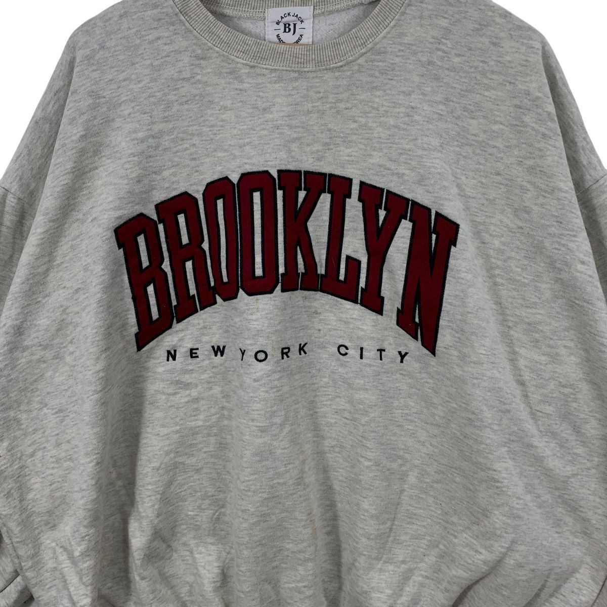 Vintage Vintage BROOKLYN NEW YORK CITY Boxy Baggy Sweatshirt Sweater Size US XXL / EU 58 / 5 - 5 Thumbnail
