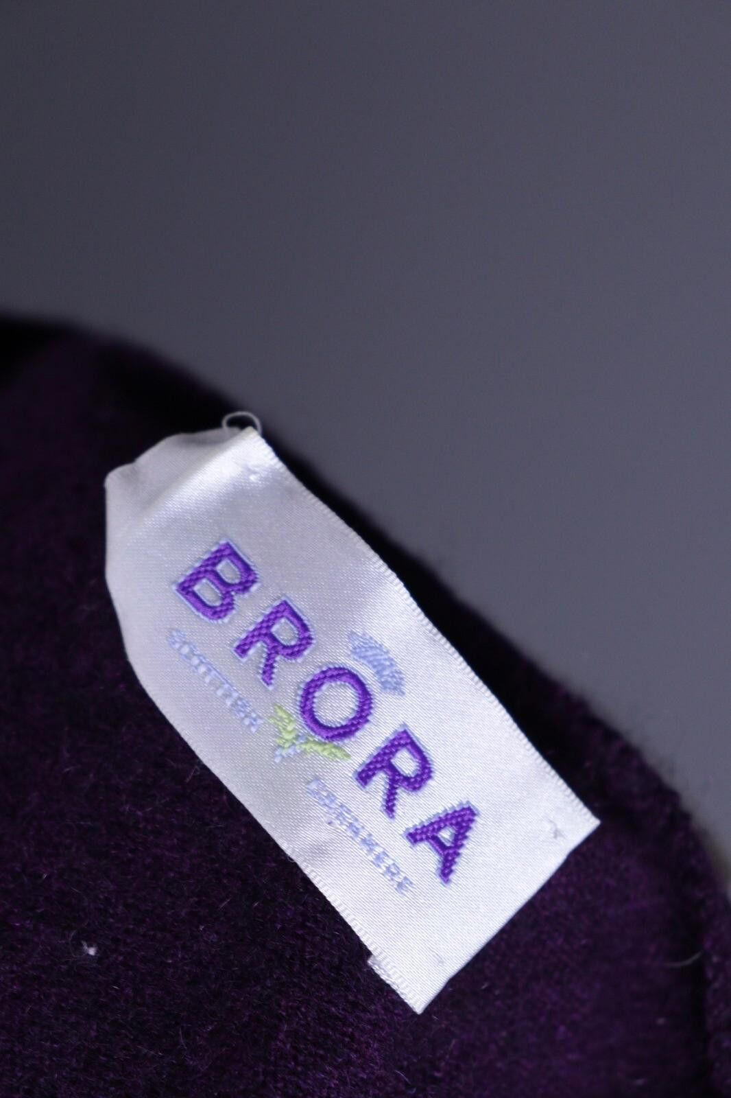 TIGRE BROCANTE Brora Purple Wool Knit Vest Cardigan Sweater Size S Size S / US 4 / IT 40 - 11 Thumbnail