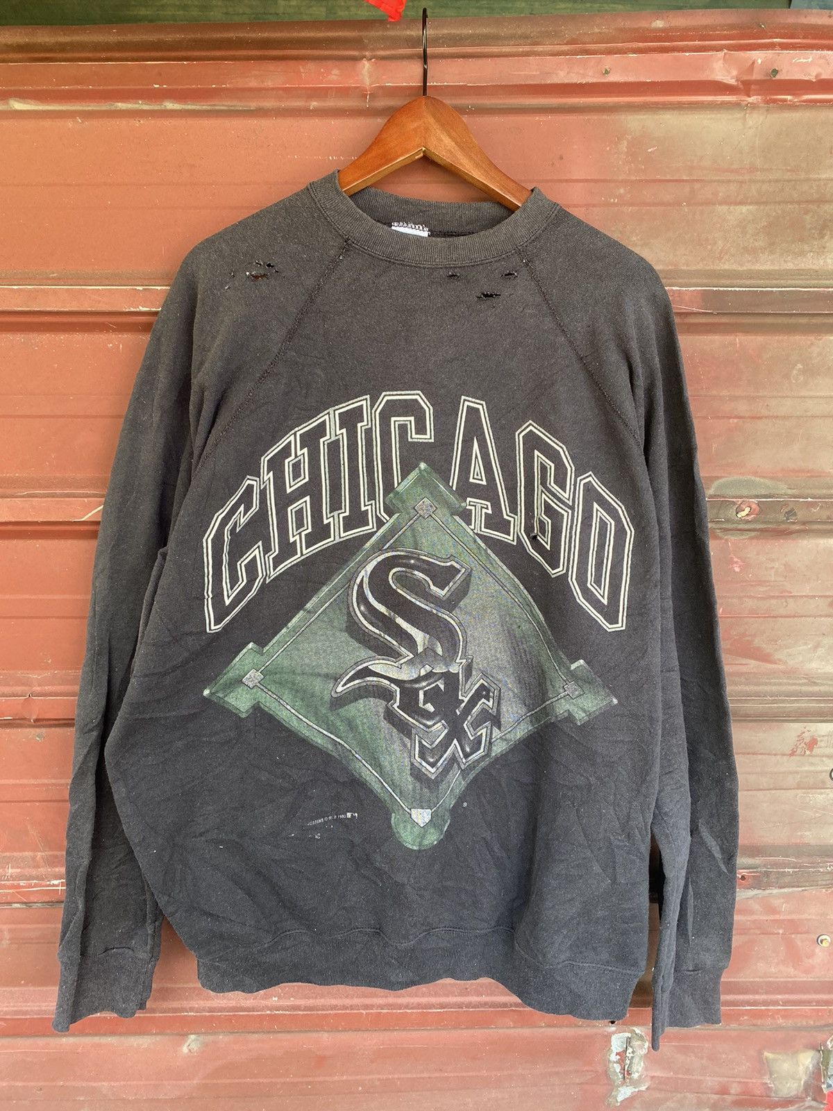 NFL × Vintage Vintage Chicago Sox Sweatshirt Size US XL / EU 56 / 4 - 1 Thumbnail
