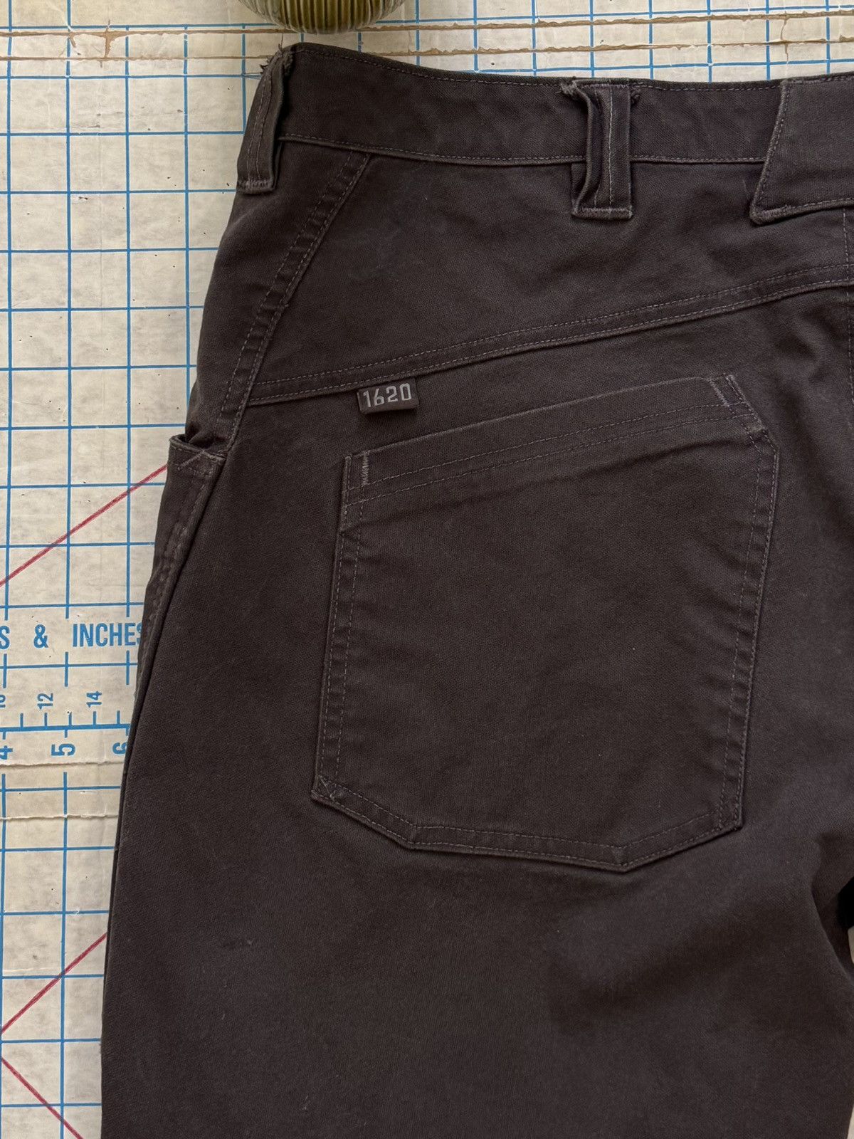 1620 Workwear 1620 Workwear Brown Work Pants Fits Mens Size 40x29 Cordura Size US 40 / EU 56 - 11 Thumbnail