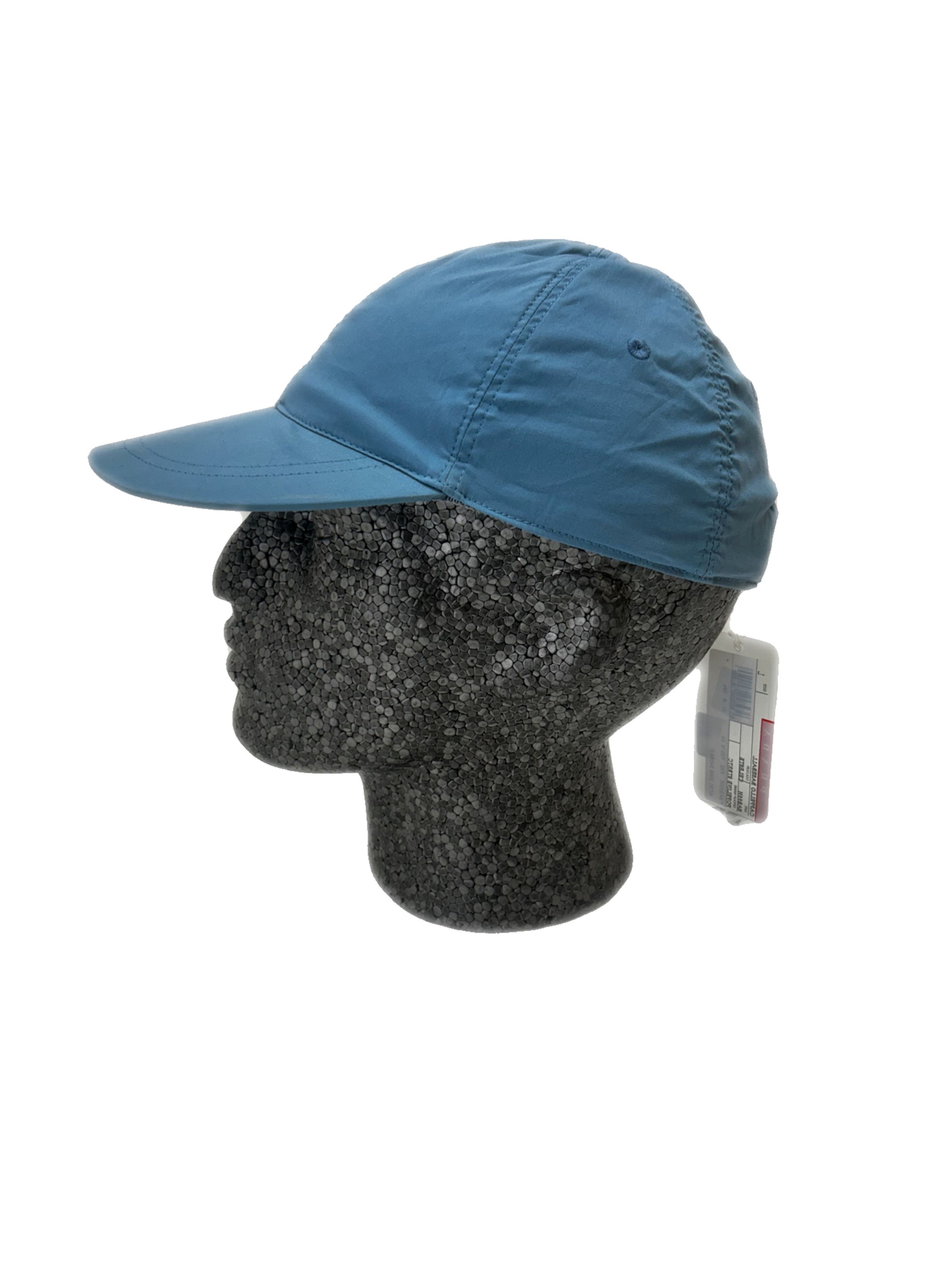 Prada Prada Linea Rossa Blue Baseball Cap With Logo Velcro Fasteni Size 34 - 3 Thumbnail