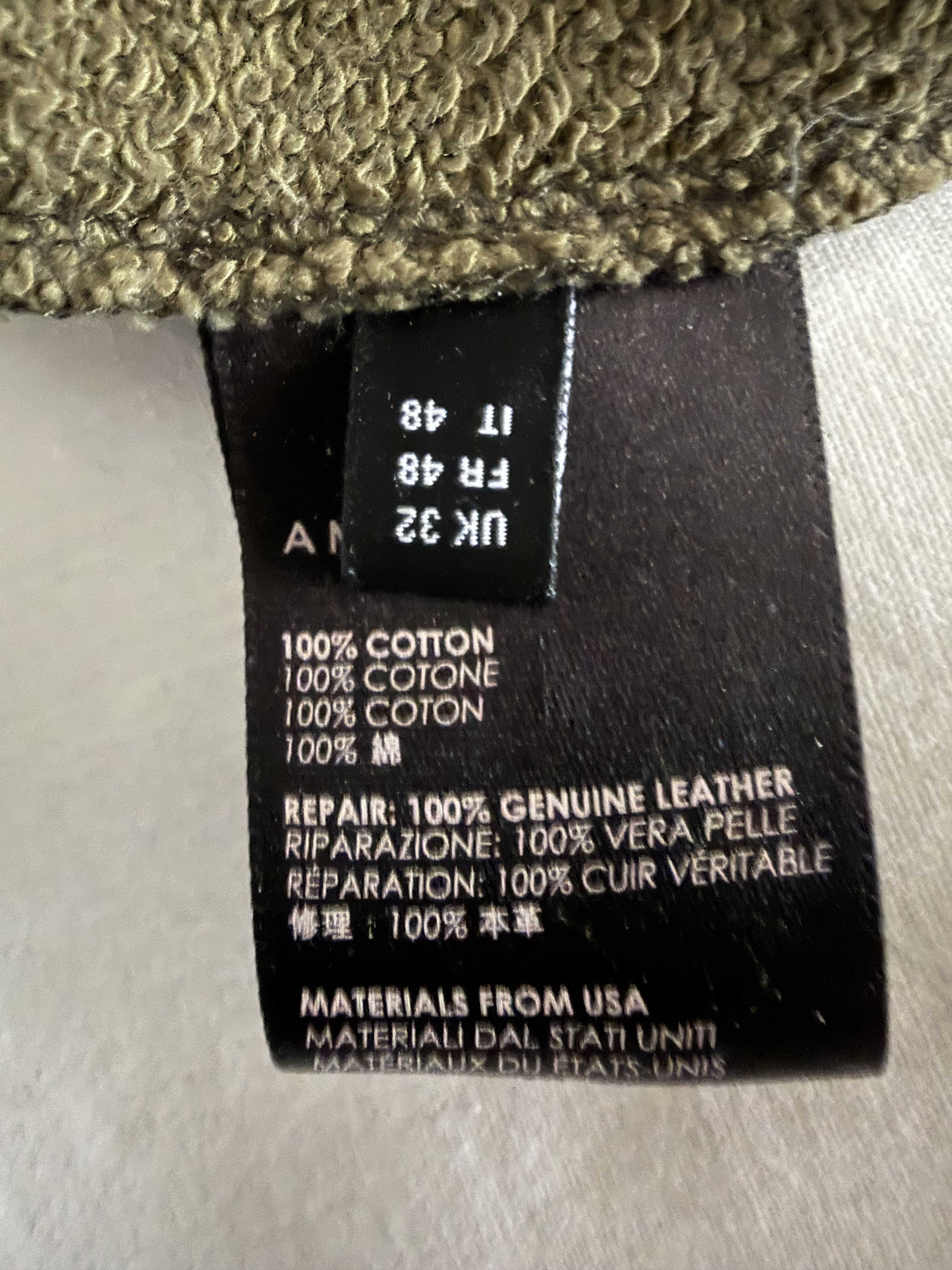 Amiri Amiri MX1 Leather Patch Sweatpants Camo Size US 30 / EU 46 - 19 Thumbnail